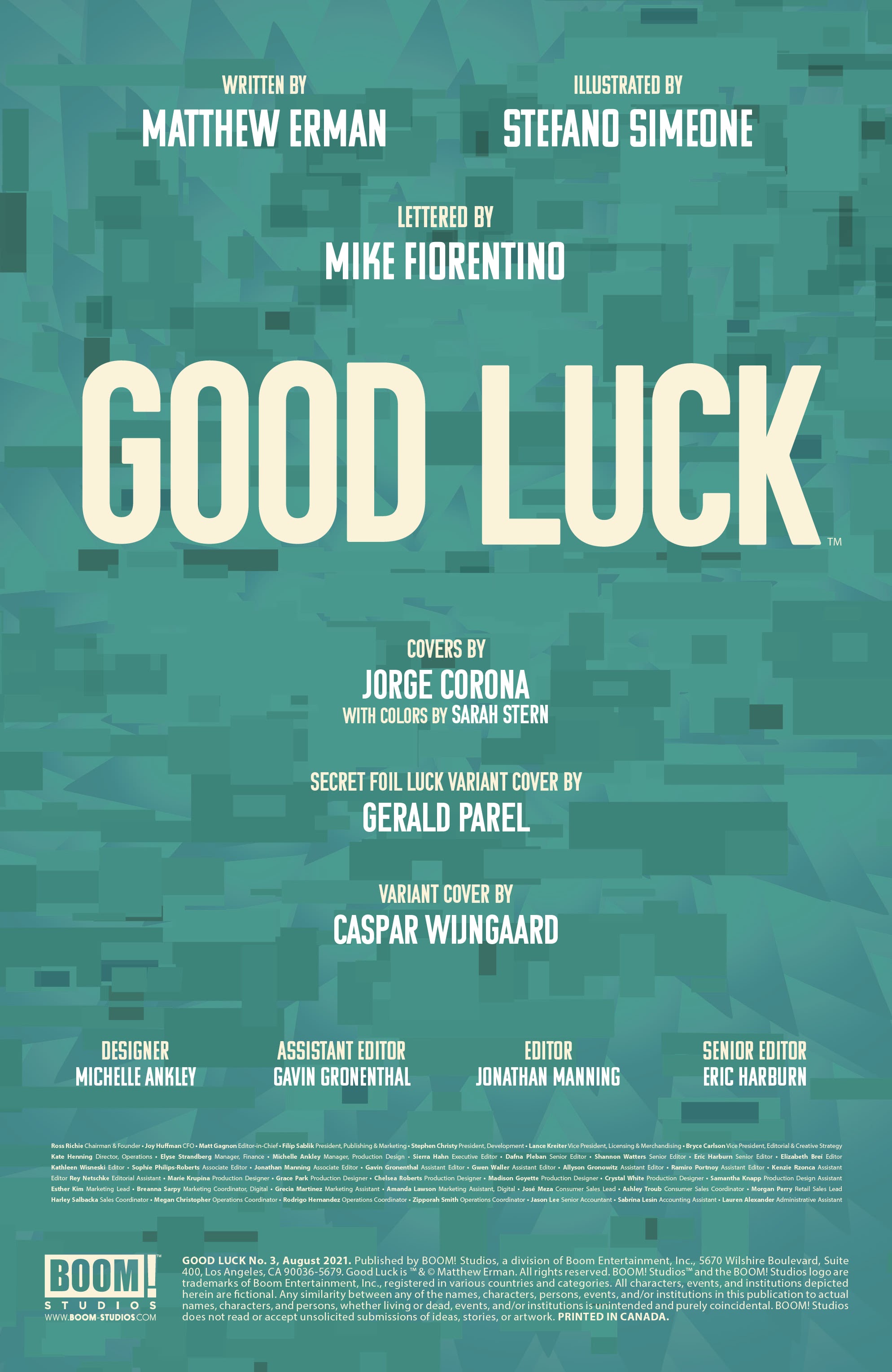 Read online Good Luck comic -  Issue #3 - 2