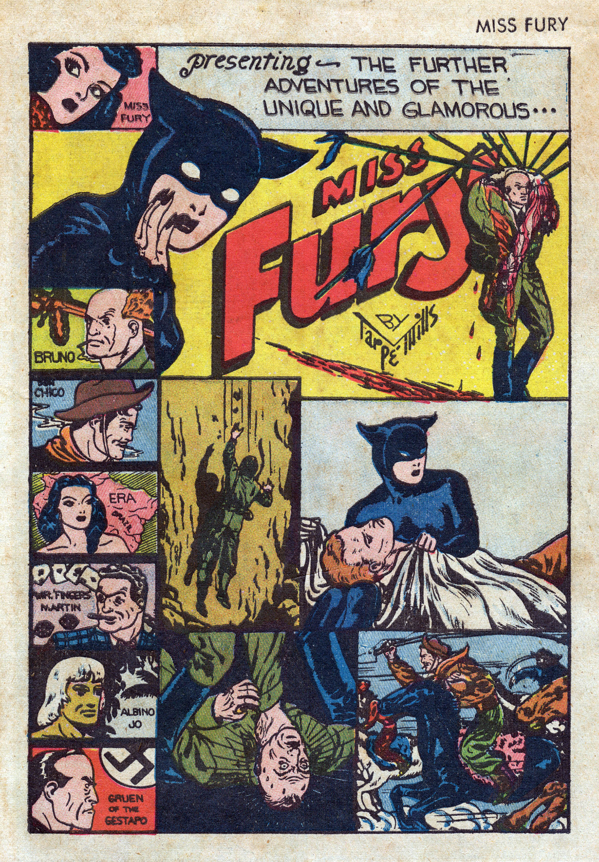 Read online Miss Fury Comics comic -  Issue #3 - 3
