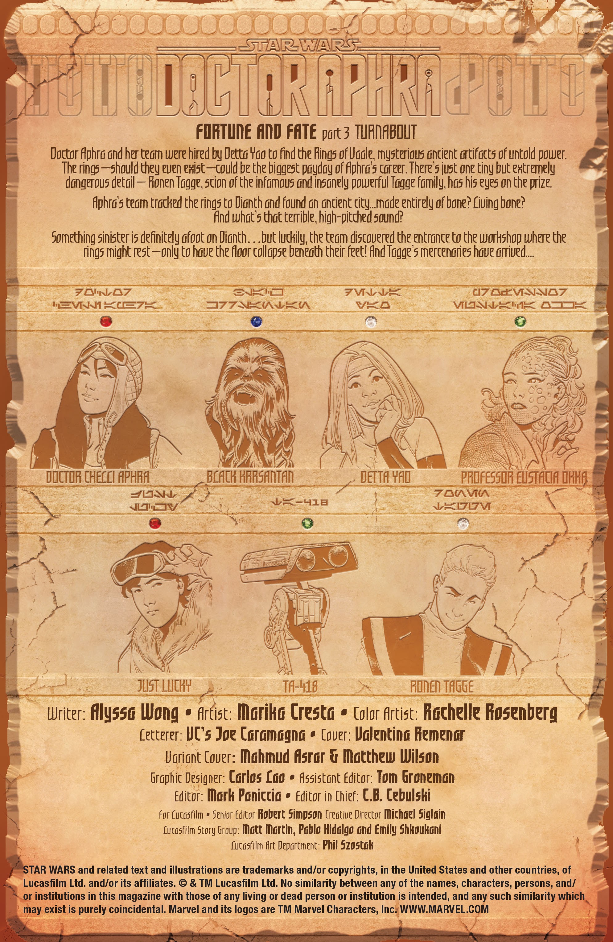 Read online Star Wars: Doctor Aphra comic -  Issue #3 - 2