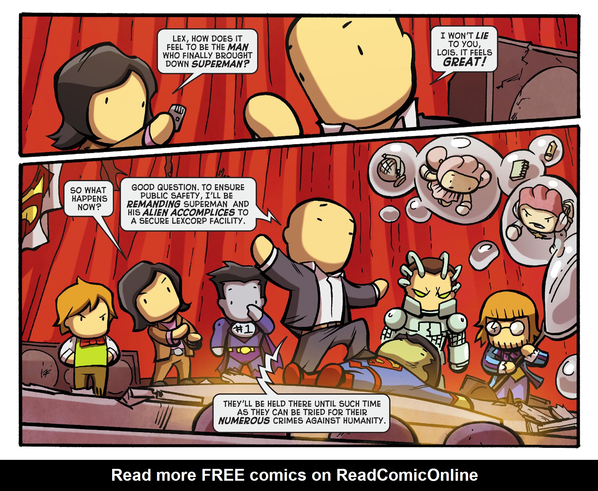 Read online Scribblenauts Unmasked: A Crisis of Imagination comic -  Issue #3 - 21