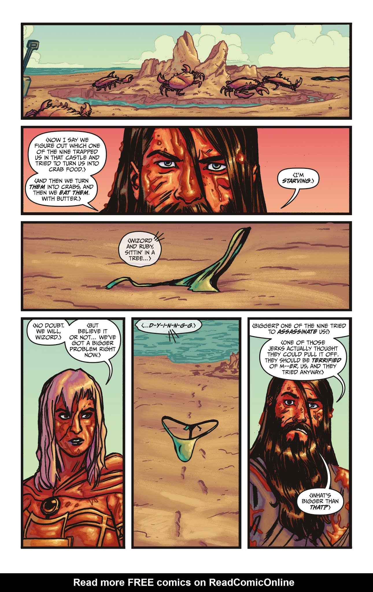Read online Curse Words Summer Swimsuit Special comic -  Issue # Full - 21