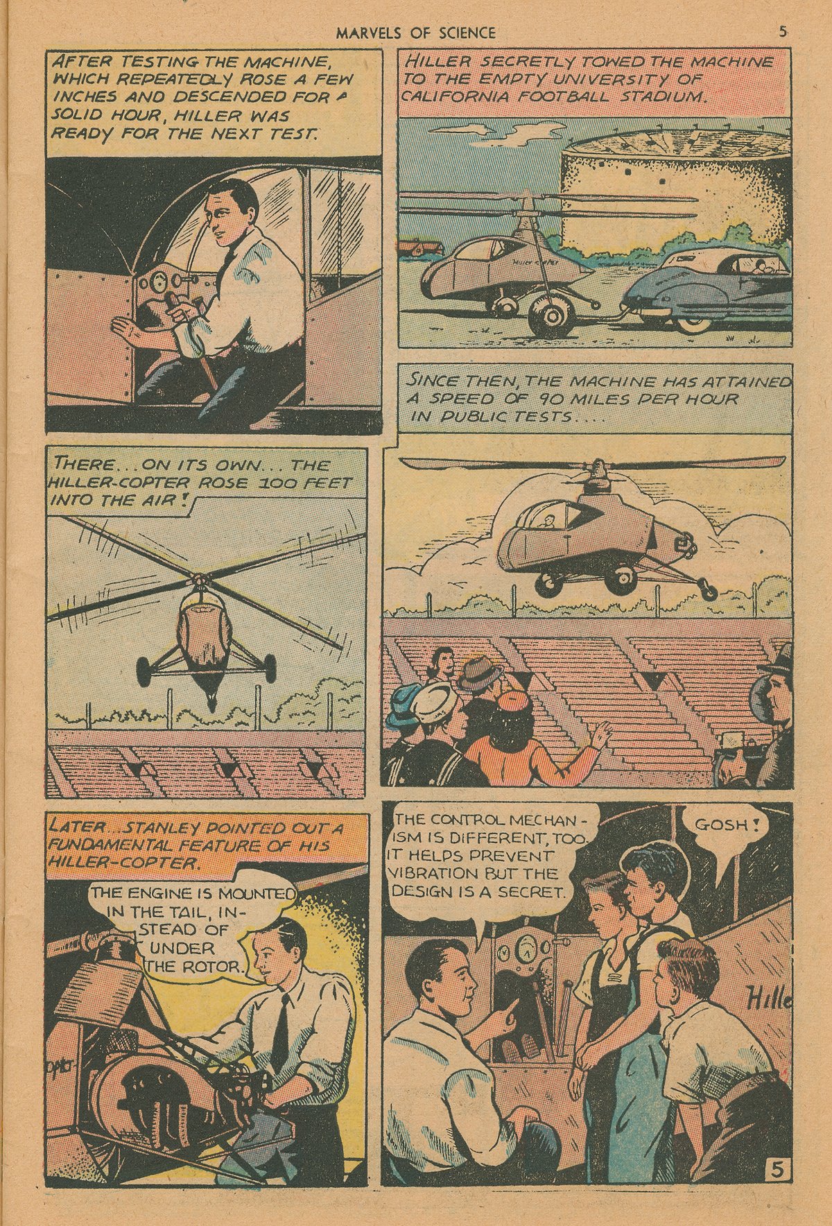 Read online Marvels Of Science comic -  Issue #2 - 7