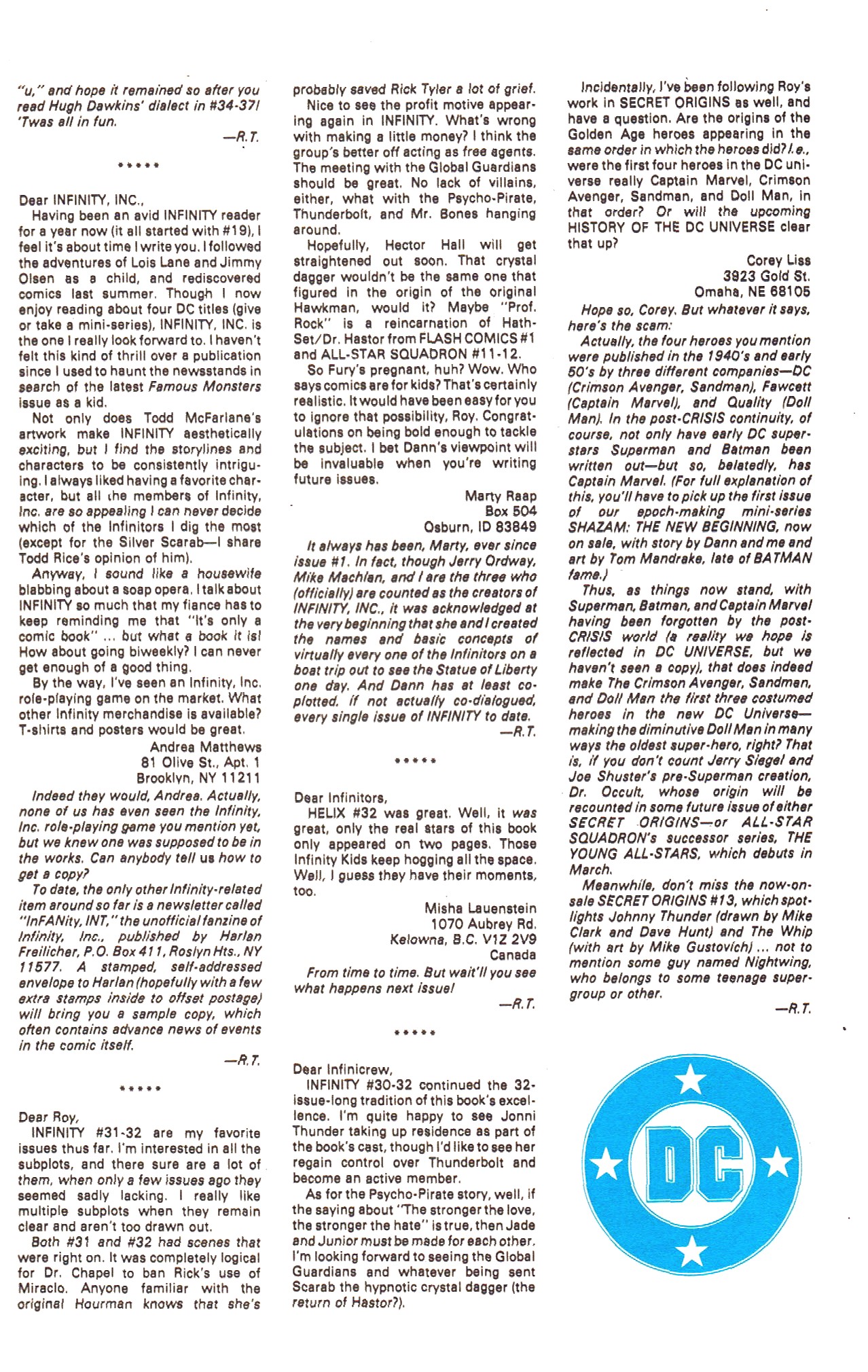 Read online Infinity Inc. (1984) comic -  Issue #37 - 26