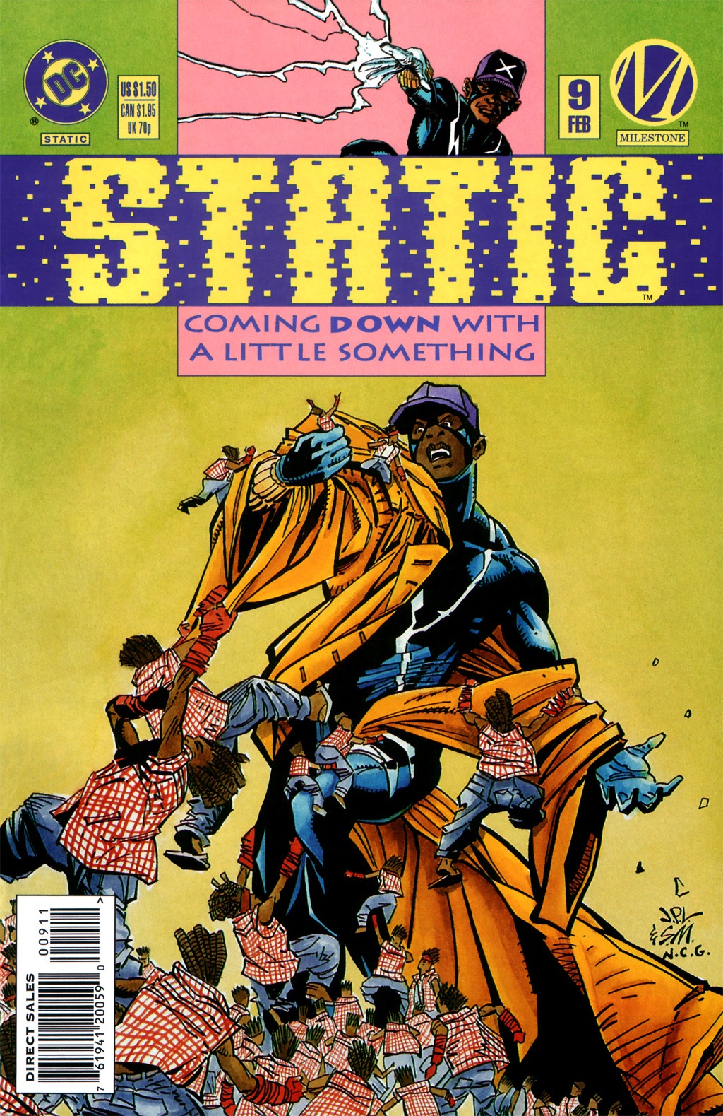 Read online Static comic -  Issue #9 - 1