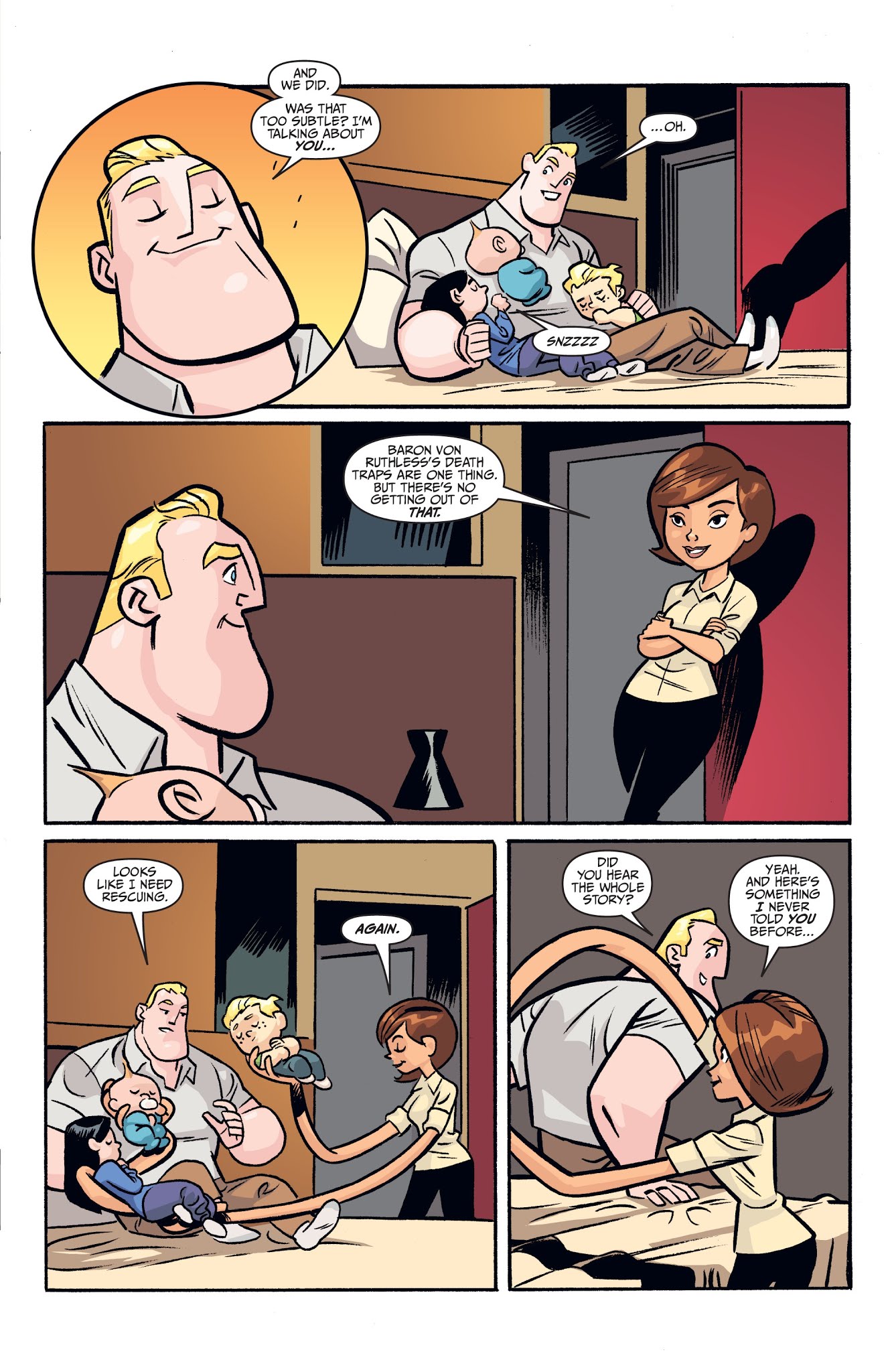 Read online Disney / Pixar The Incredibles 2: Crisis In Mid-Life! & Other Stories comic -  Issue #3 - 21