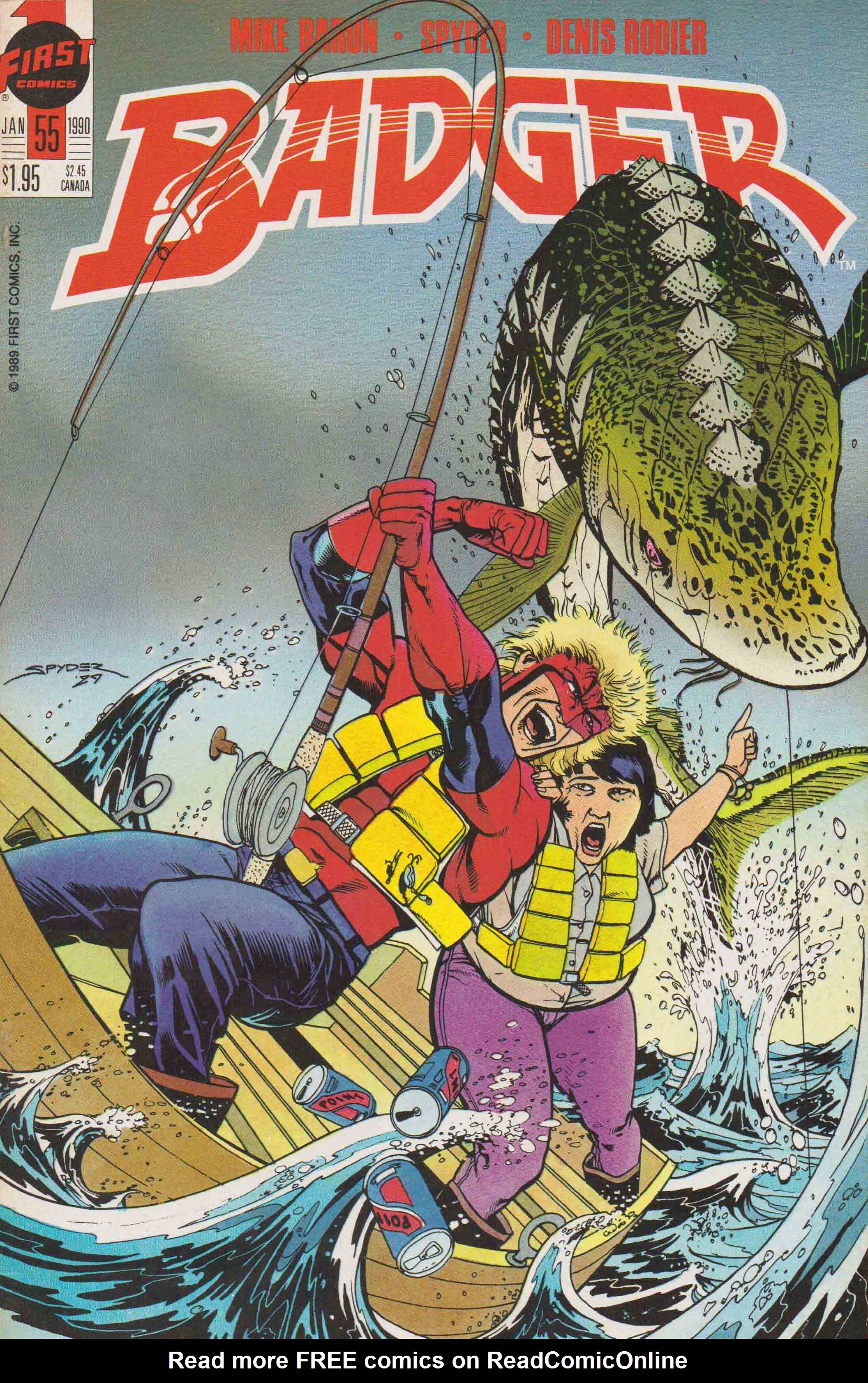 Read online The Badger comic -  Issue #55 - 1