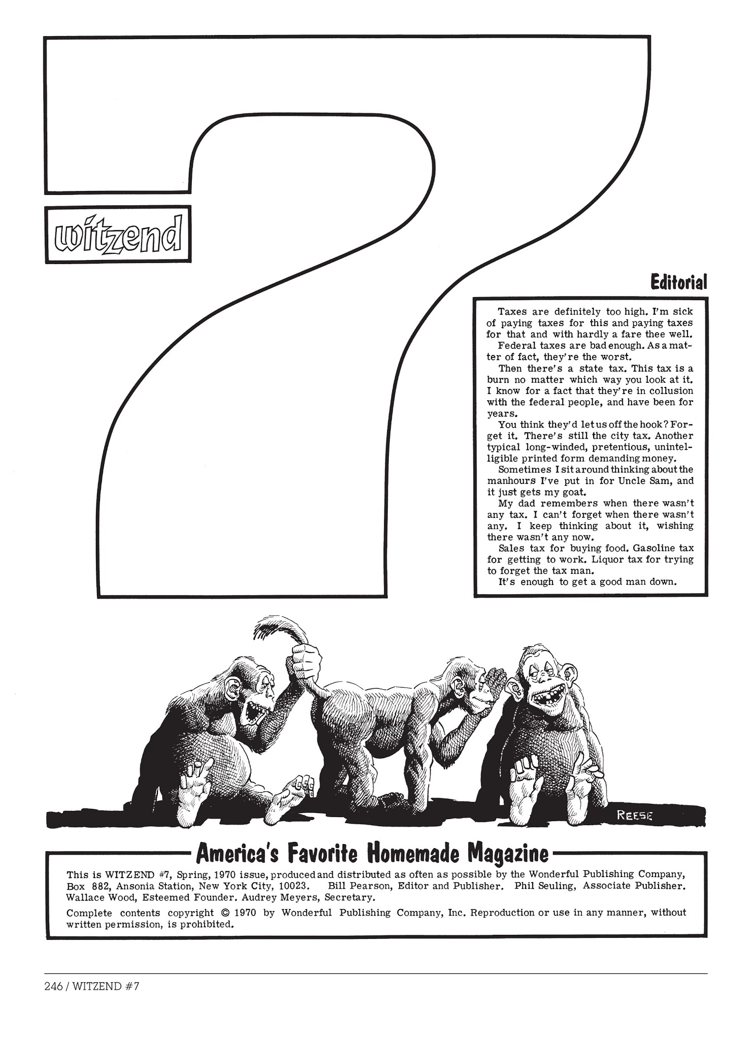 Read online Witzend comic -  Issue # TPB - 268