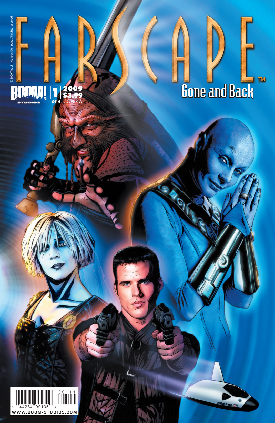 Read online Farscape: Gone and Back comic -  Issue #1 - 1