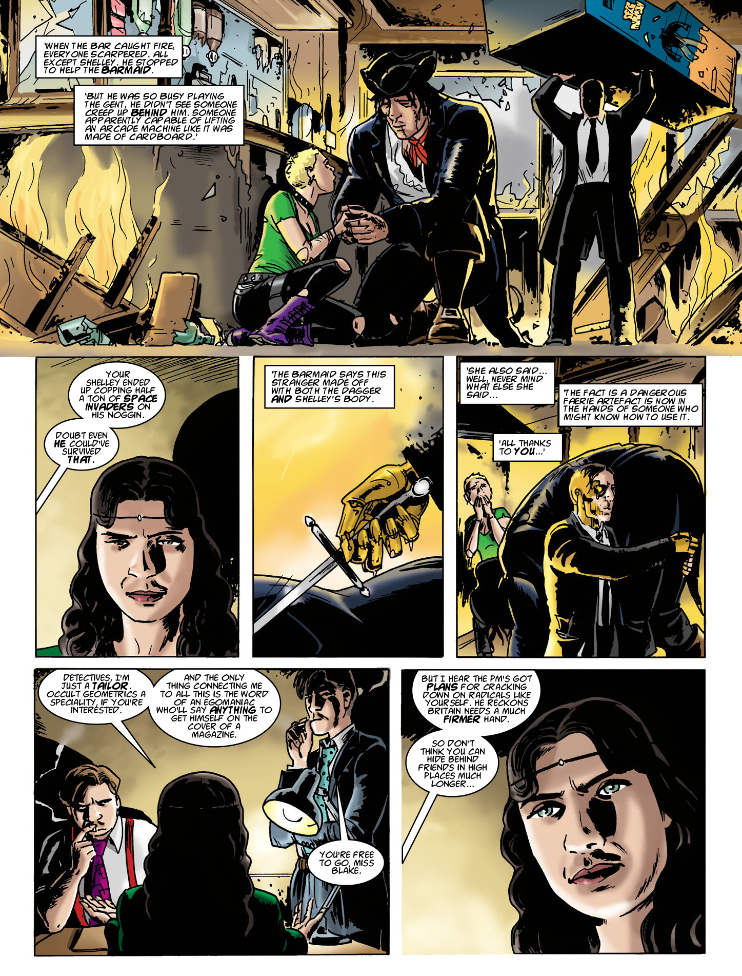 Read online Dandridge: Return of the Chap comic -  Issue # TPB - 75