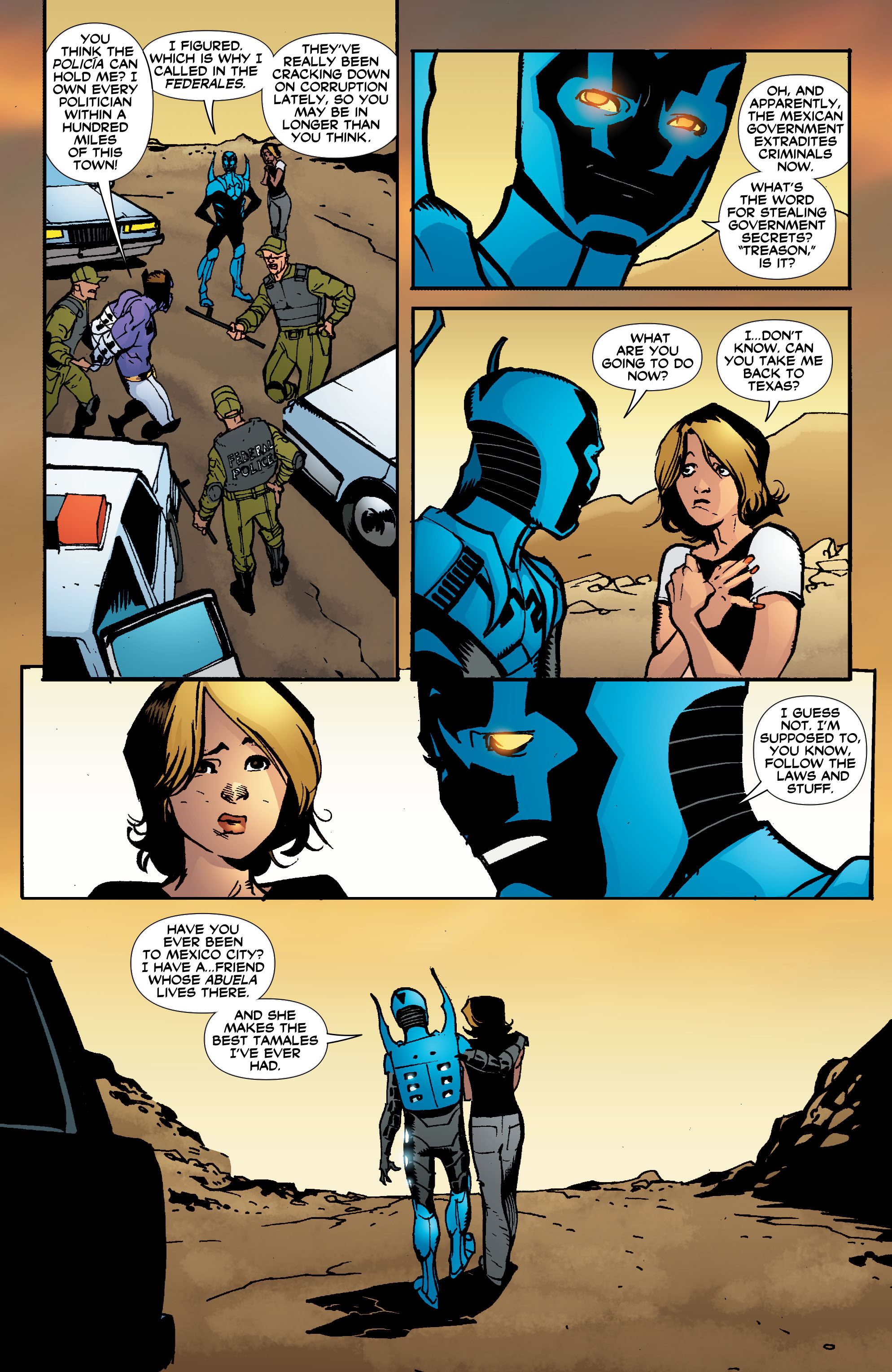 Read online Blue Beetle (2006) comic -  Issue #34 - 20