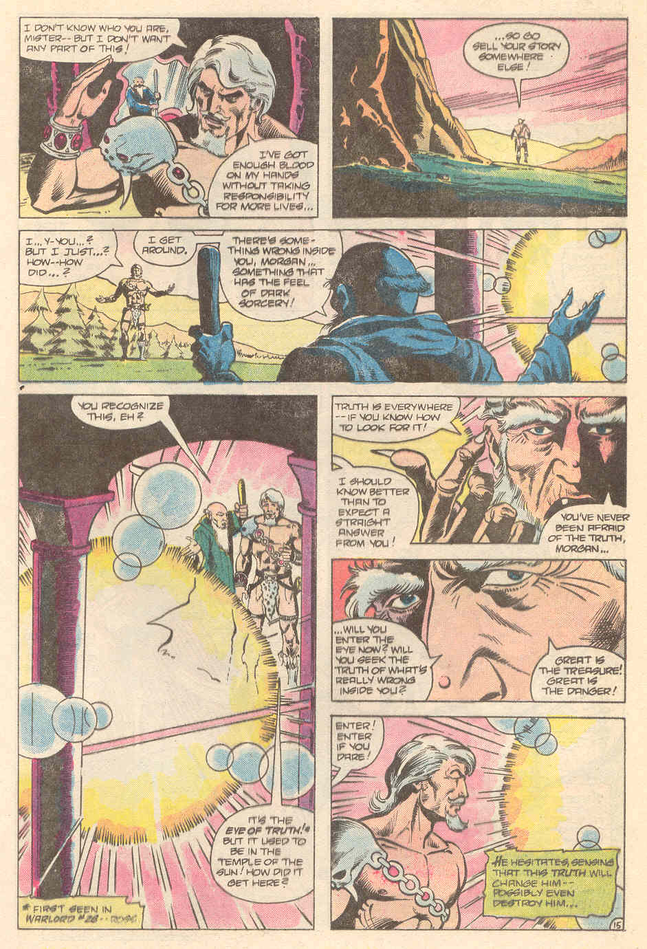 Read online Warlord (1976) comic -  Issue #98 - 15