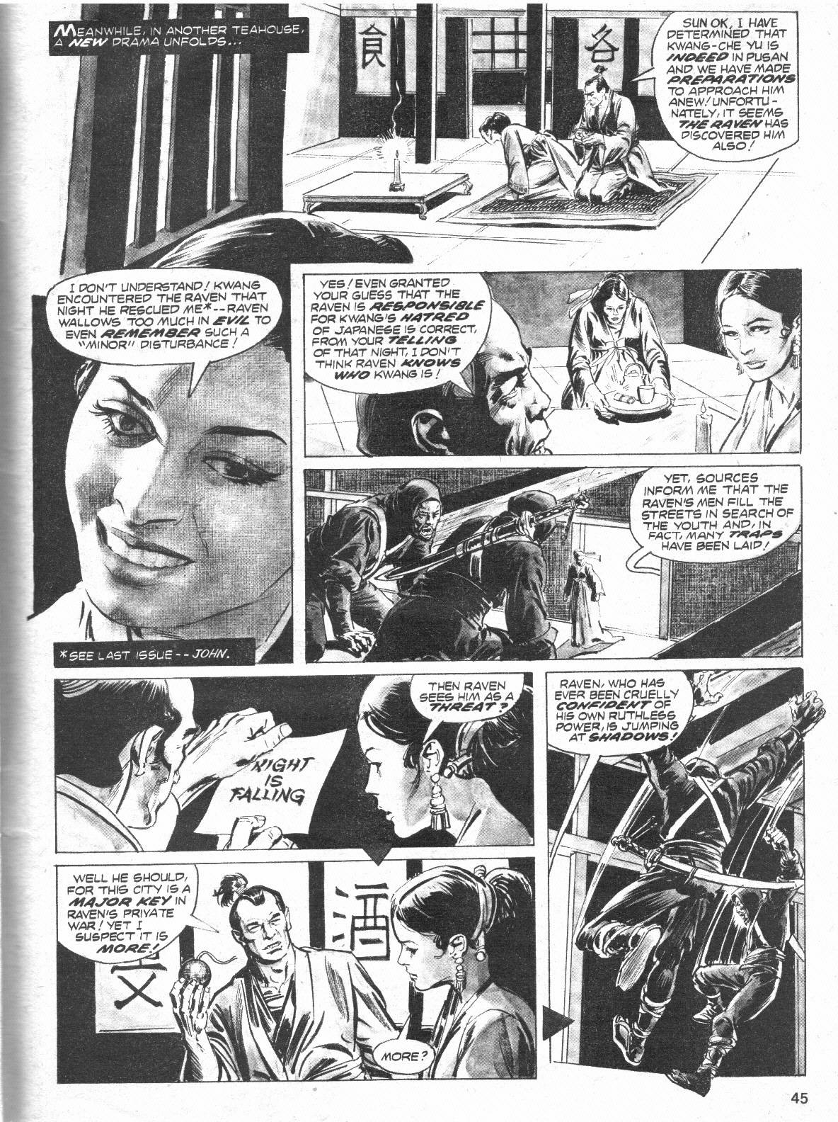 Read online The Deadly Hands of Kung Fu comic -  Issue #26 - 45