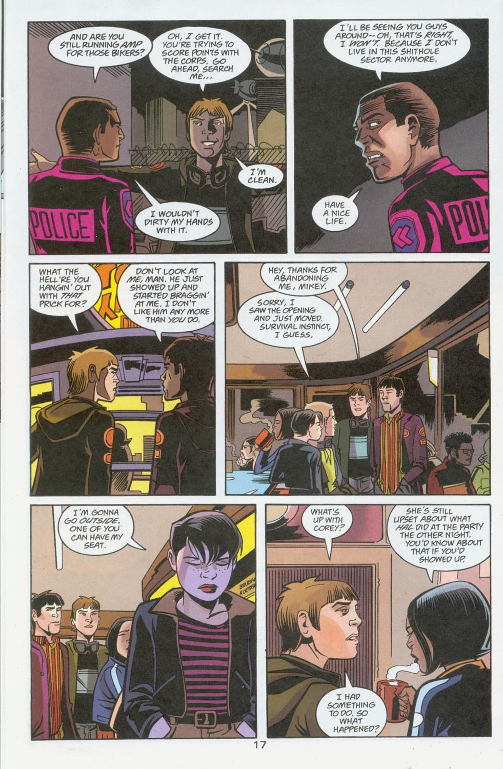 Read online Deadenders comic -  Issue #8 - 17