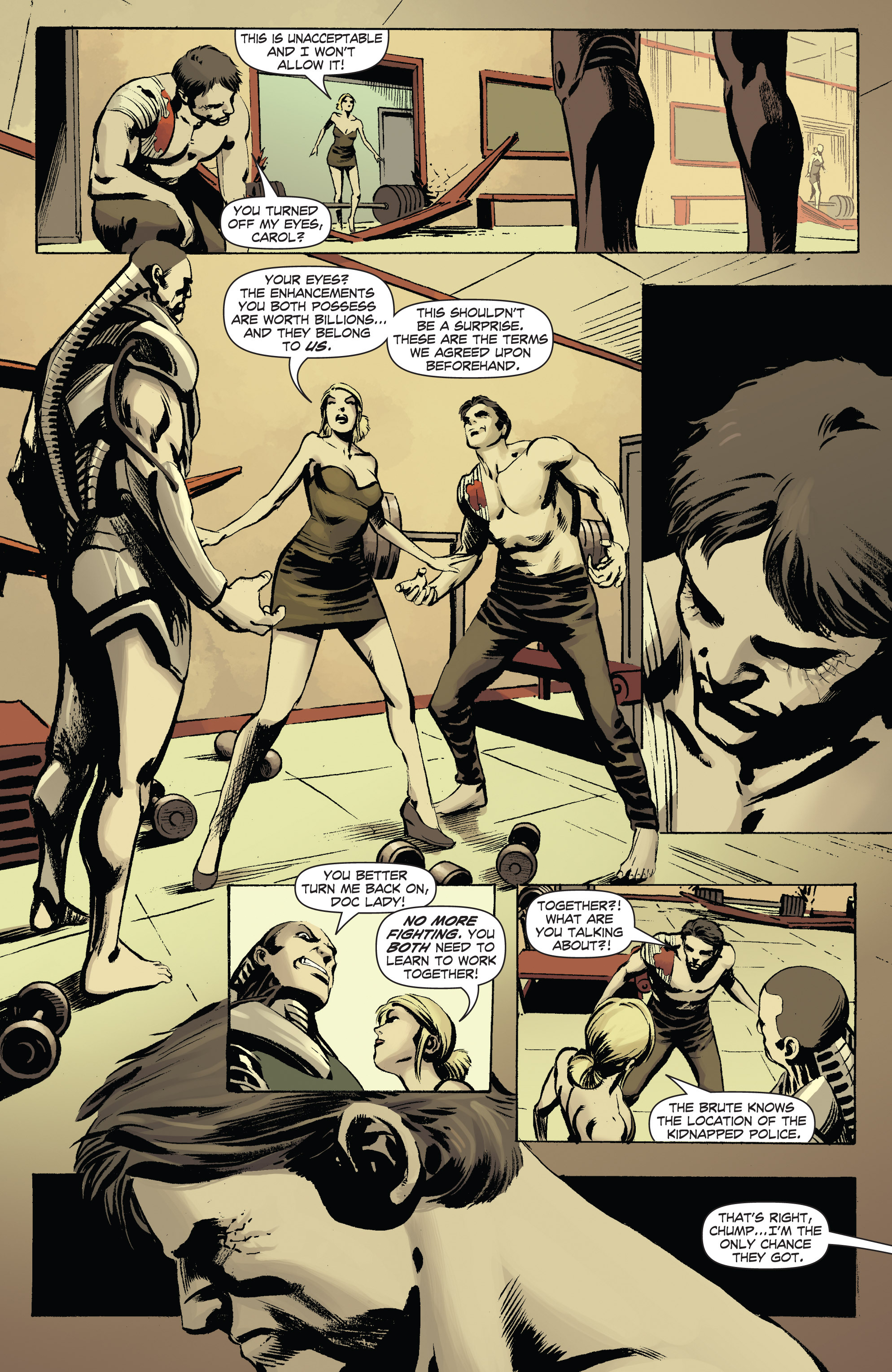 Read online The Black Bat comic -  Issue #5 - 6