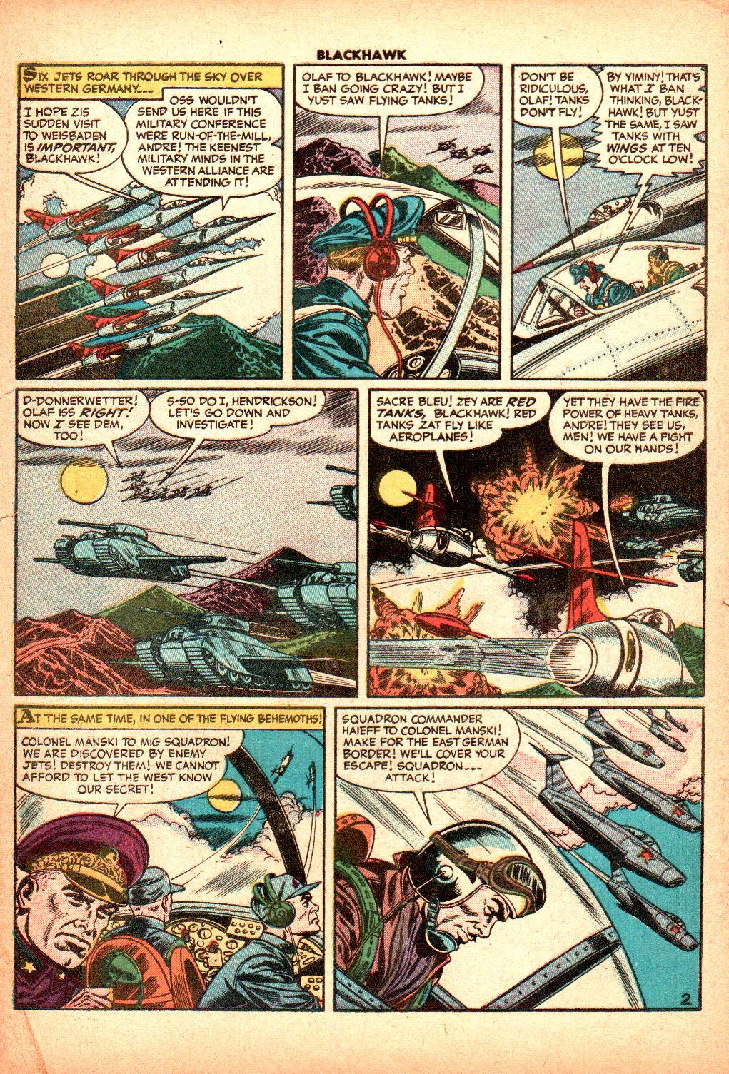 Read online Blackhawk (1957) comic -  Issue #106 - 4