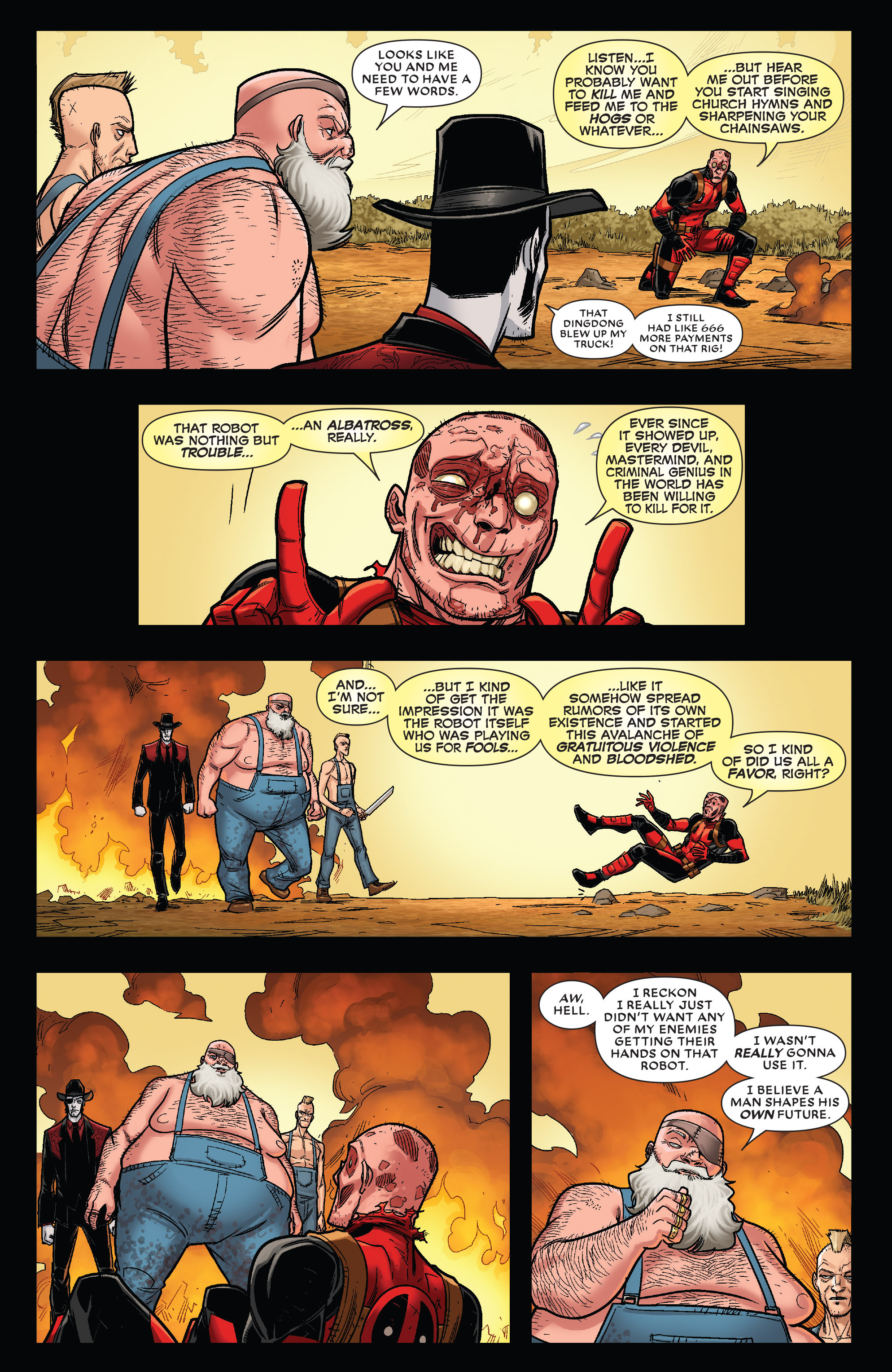 Read online Deadpool & the Mercs For Money comic -  Issue #5 - 20