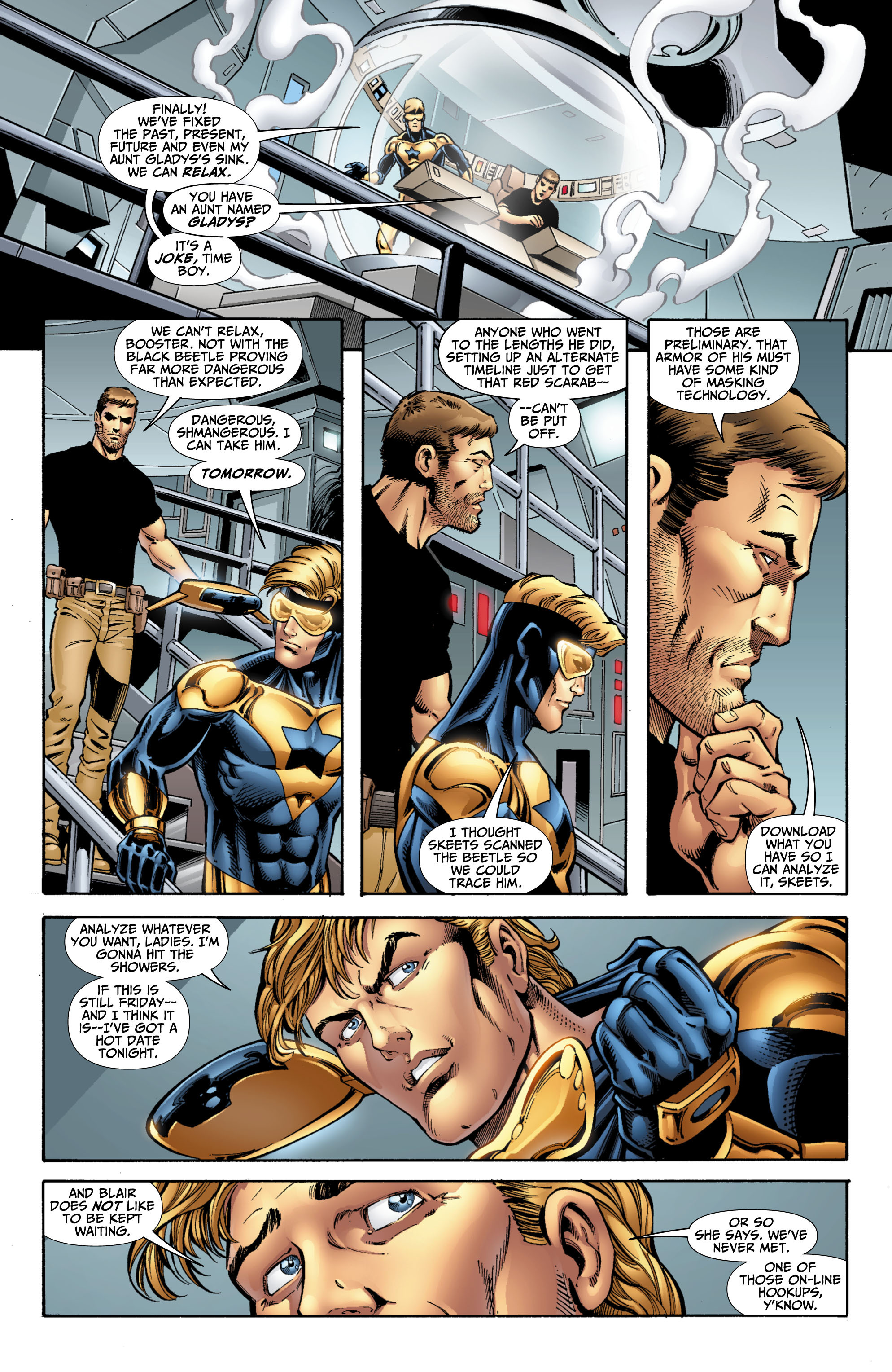 Read online Booster Gold (2007) comic -  Issue #25 - 4