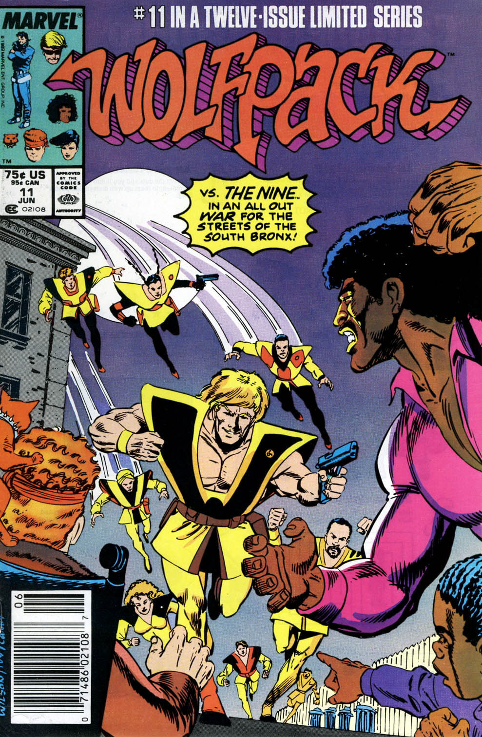 Read online Wolfpack (1988) comic -  Issue #11 - 1