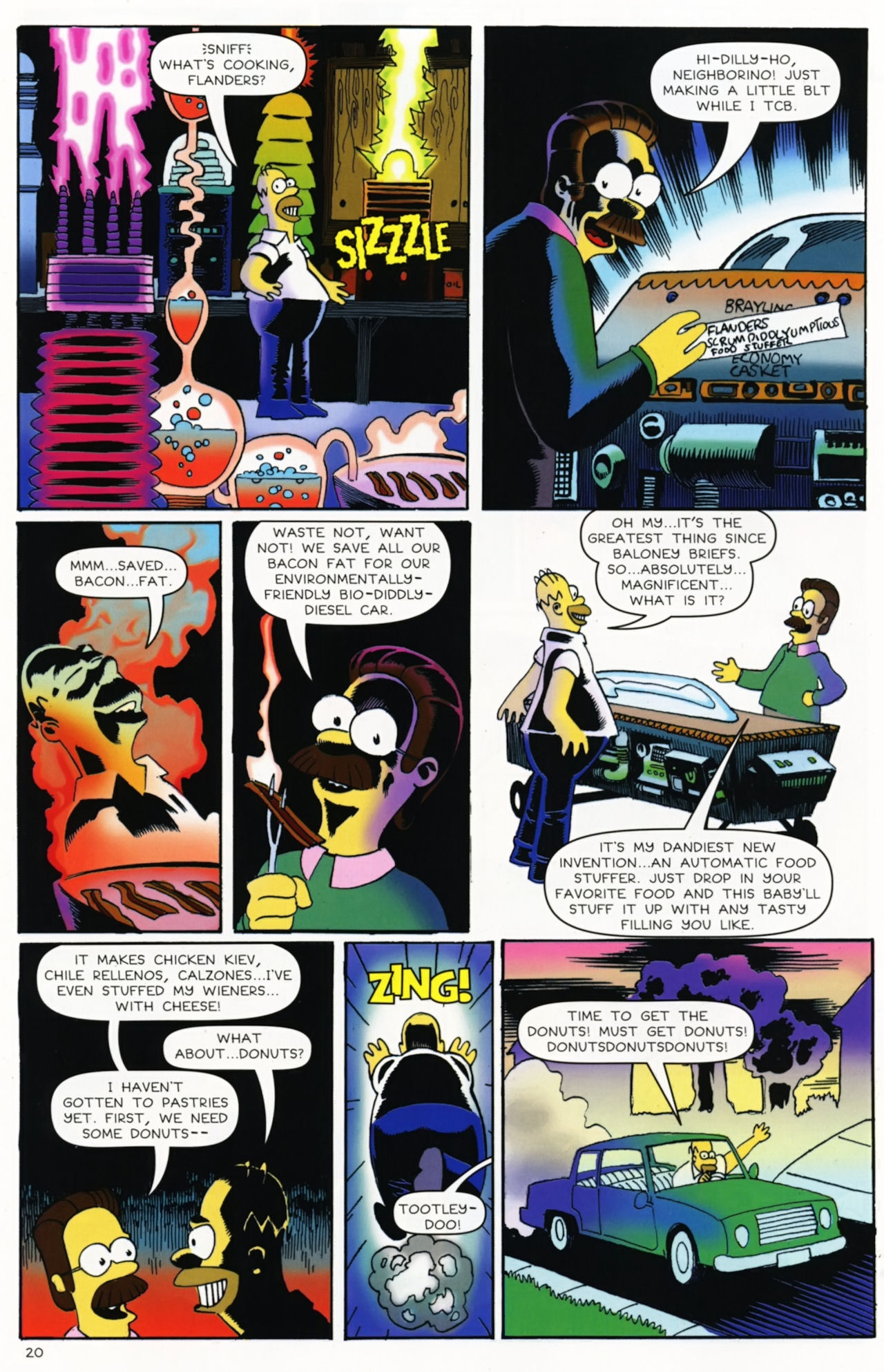 Read online Treehouse of Horror comic -  Issue #16 - 23