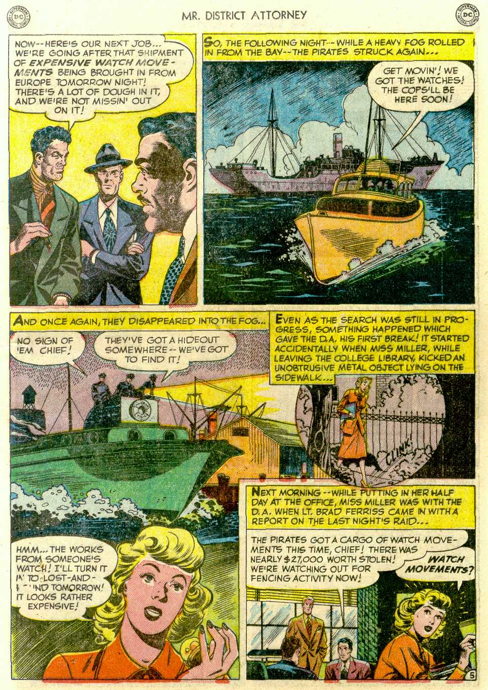 Read online Mr. District Attorney comic -  Issue #19 - 19