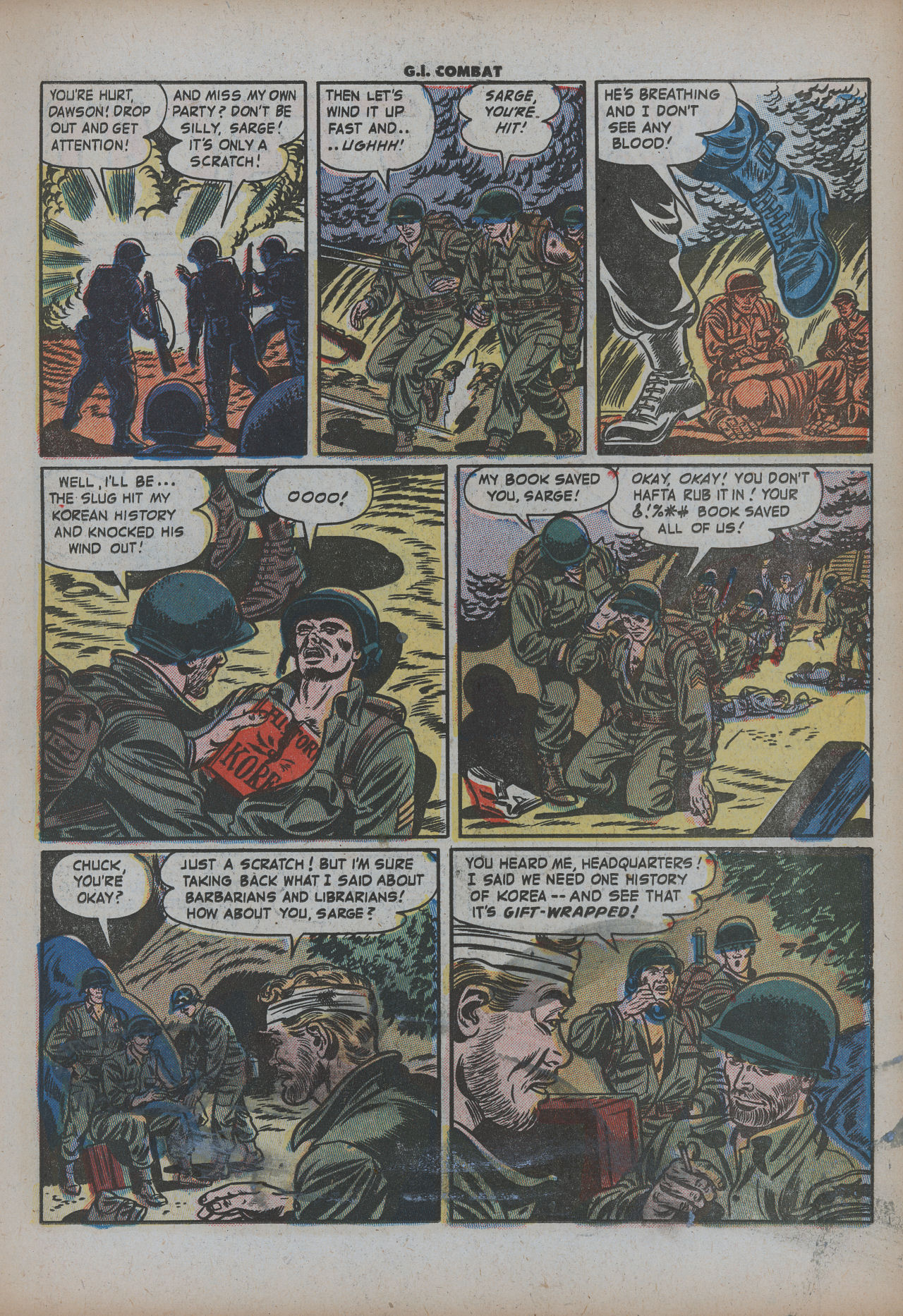 Read online G.I. Combat (1952) comic -  Issue #8 - 12