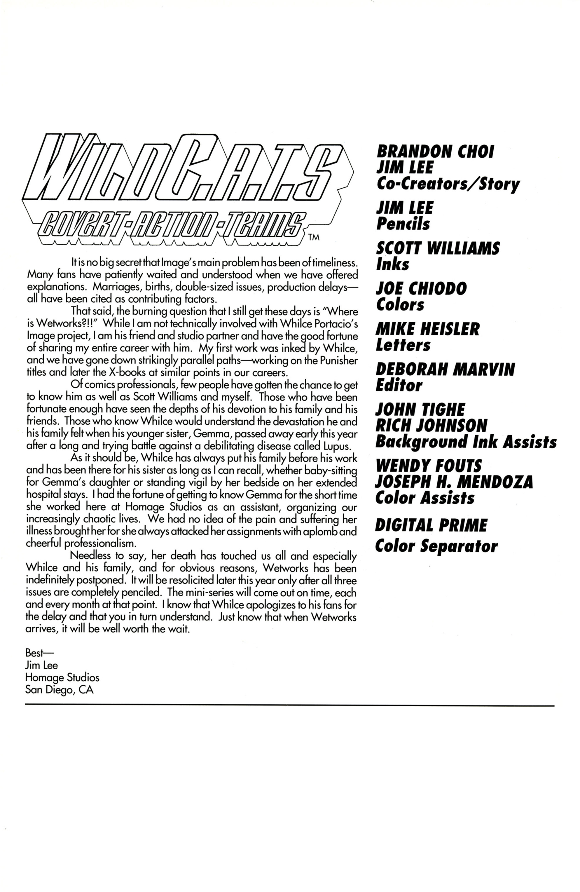 Read online WildC.A.T.s: Covert Action Teams comic -  Issue #4 - 2