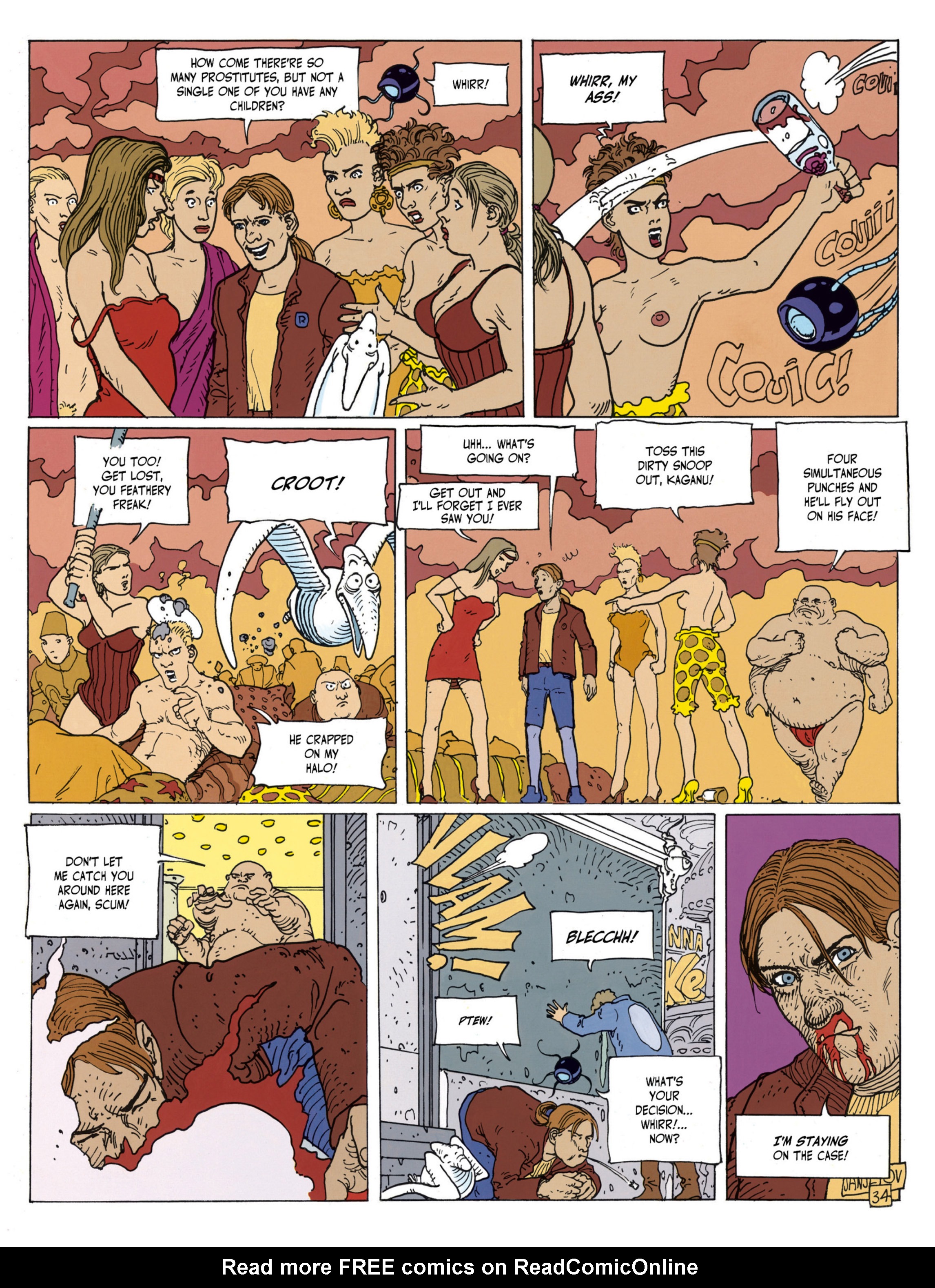 Read online Before the Incal comic -  Issue #2 - 37