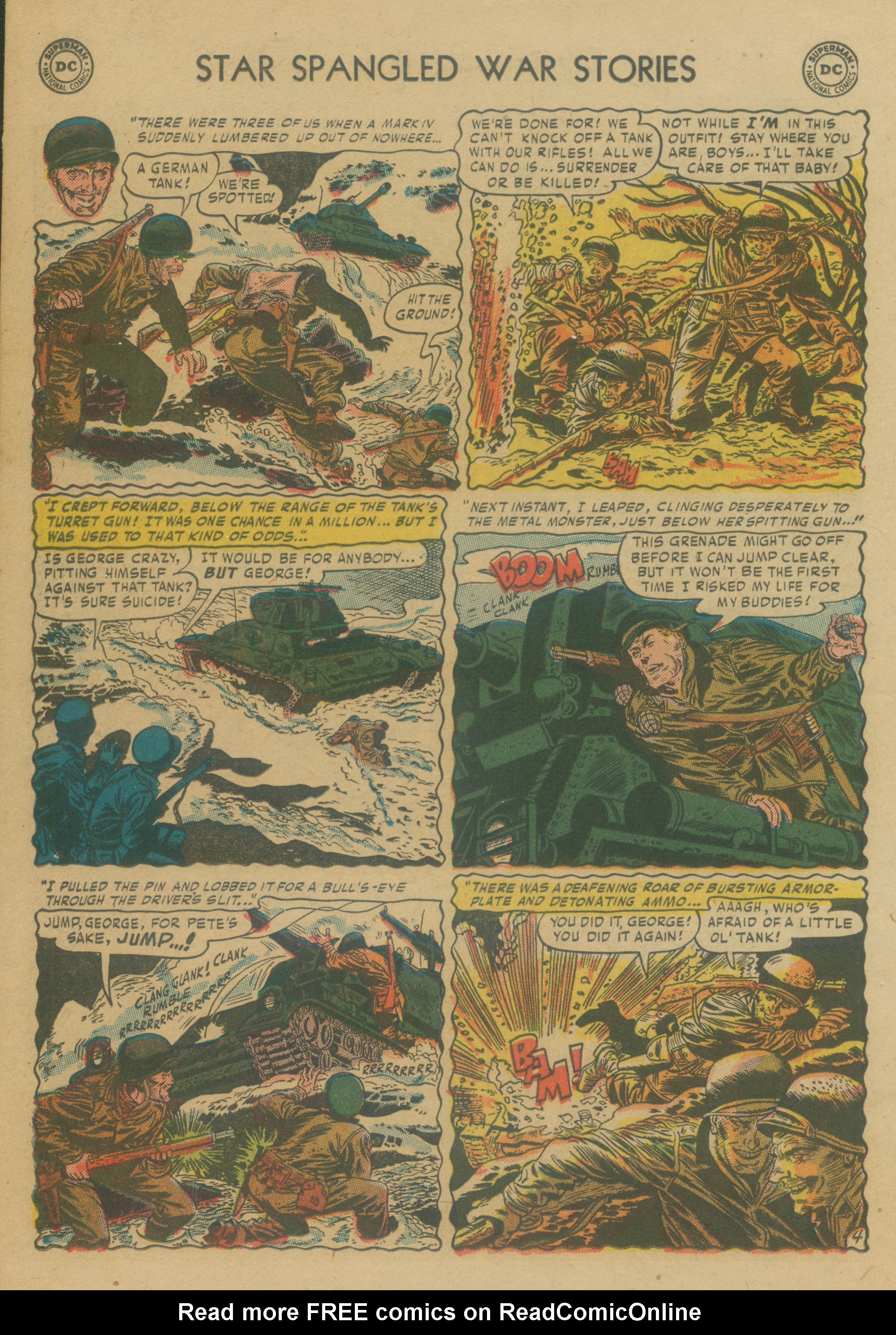 Read online Star Spangled War Stories (1952) comic -  Issue #2a - 22