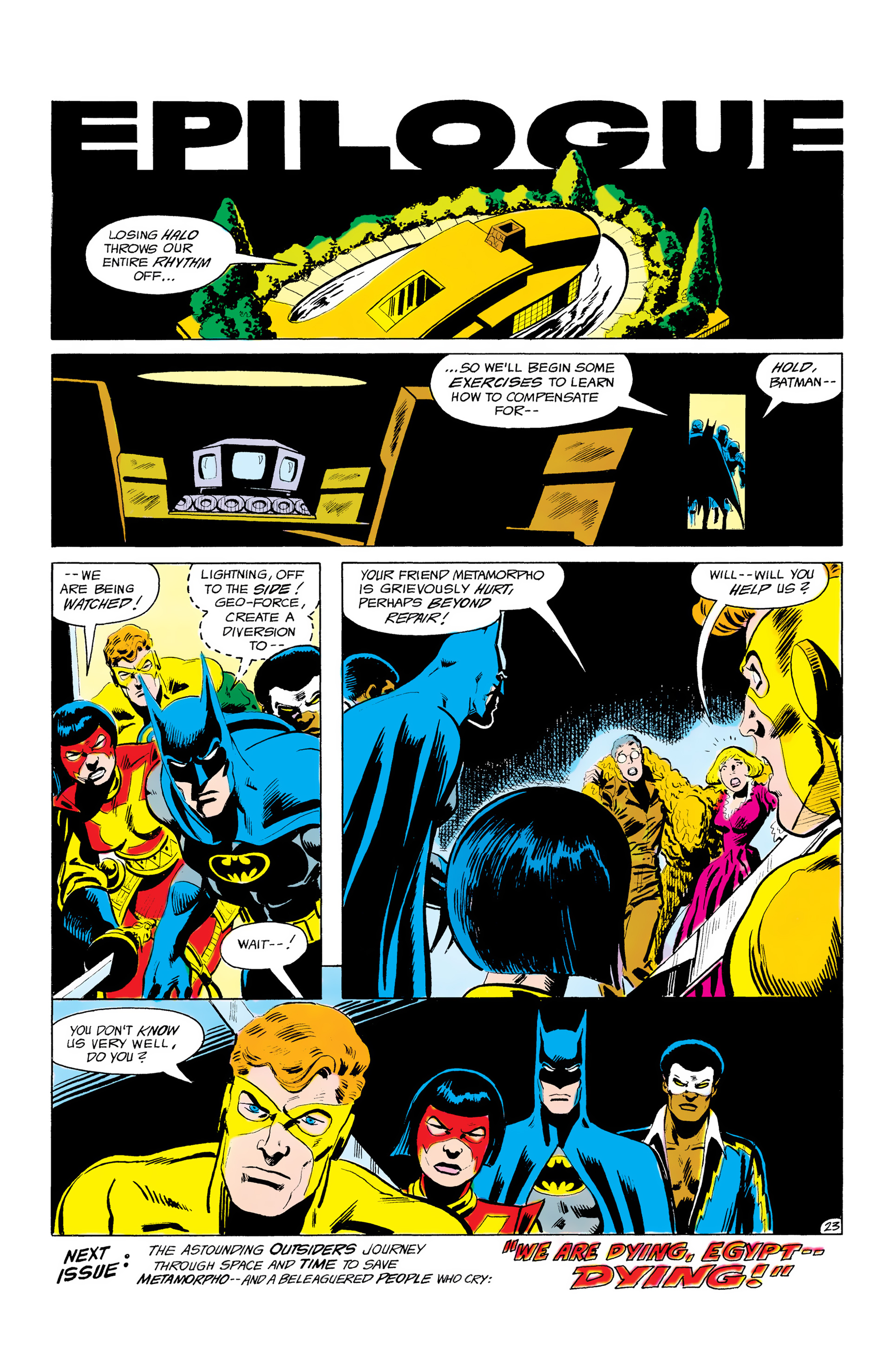 Read online Batman and the Outsiders (1983) comic -  Issue #16 - 24