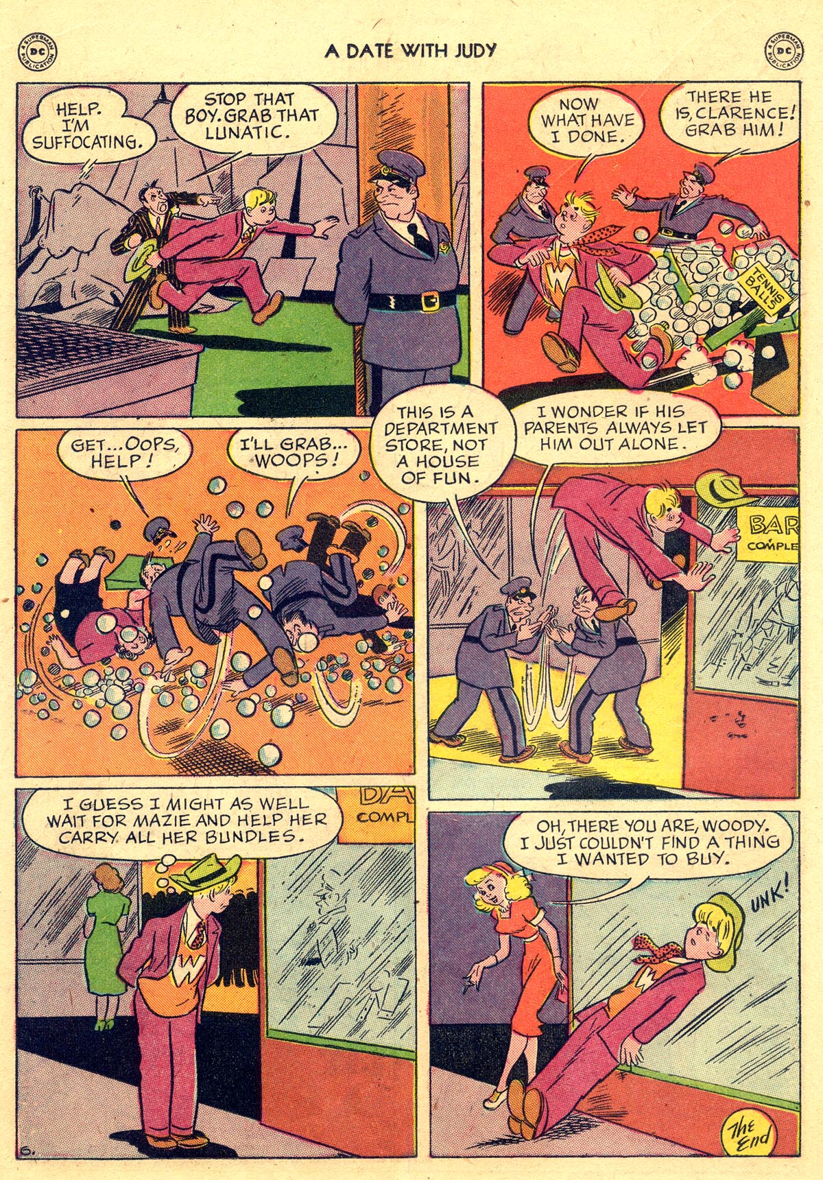 Read online A Date with Judy comic -  Issue #4 - 26