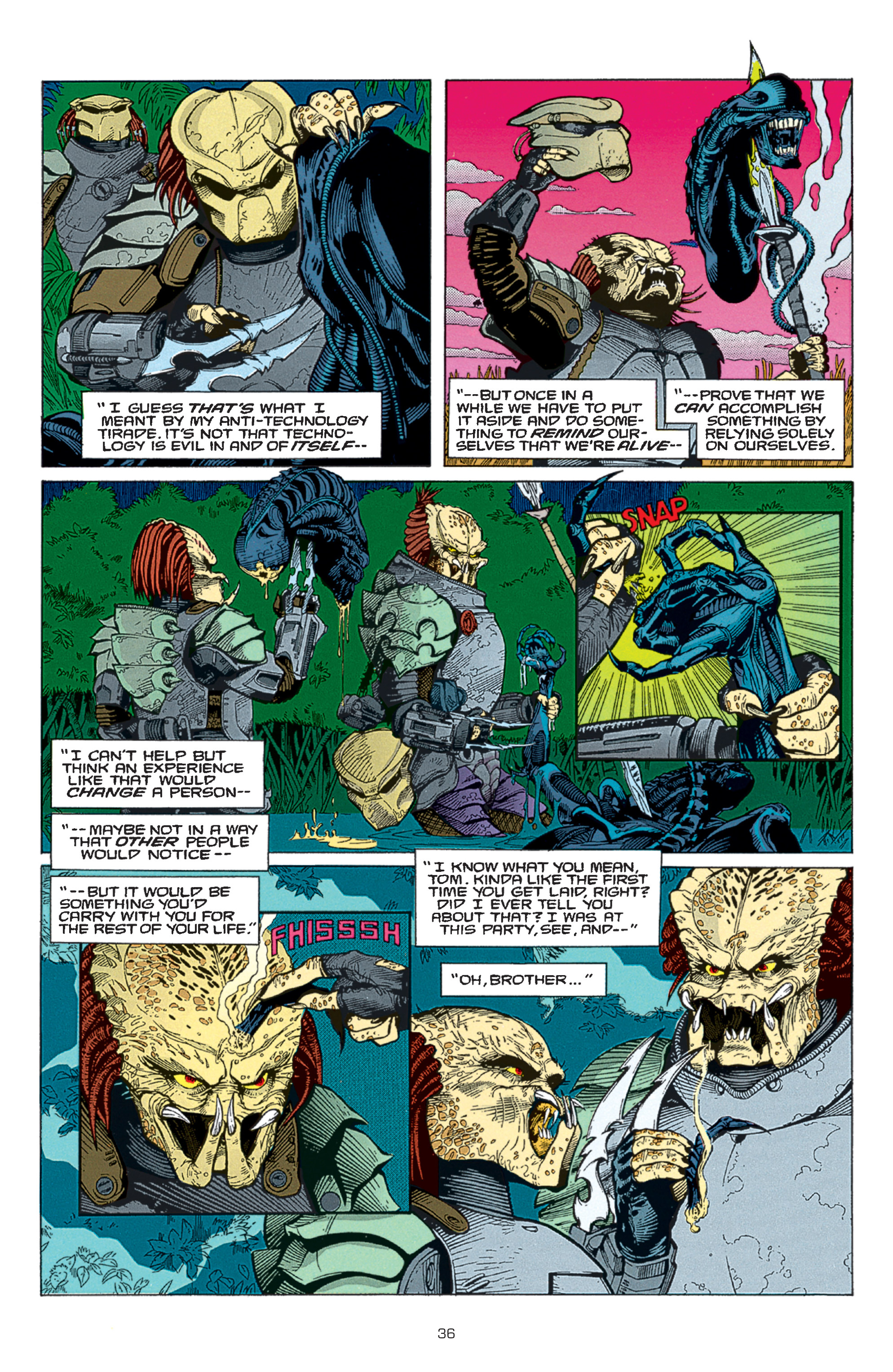 Read online Aliens vs. Predator: The Essential Comics comic -  Issue # TPB 1 (Part 1) - 38