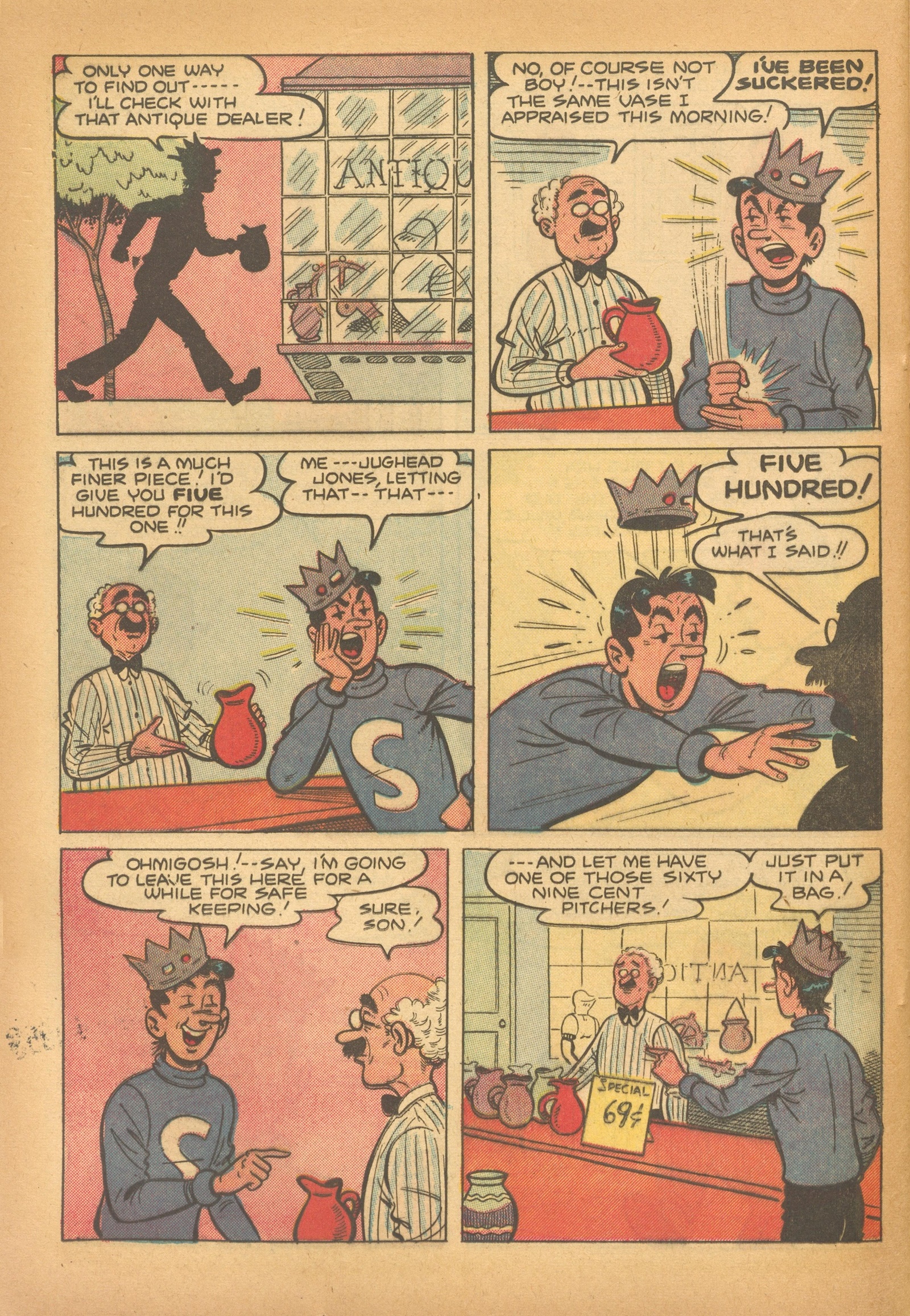Read online Archie's Rival Reggie comic -  Issue #8 - 24