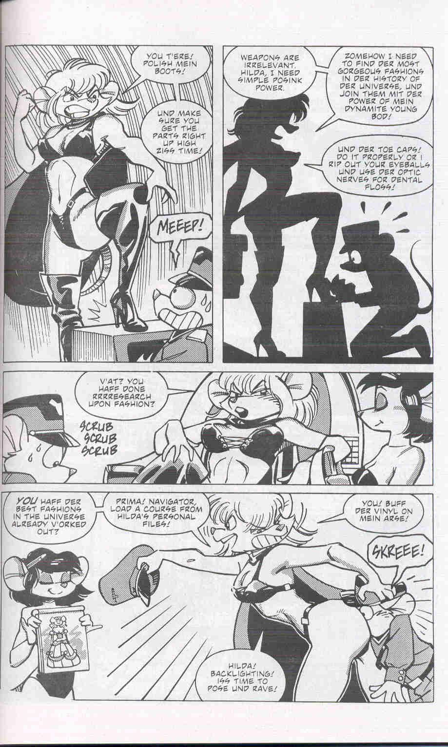 Read online Tank Vixens comic -  Issue #3 - 18