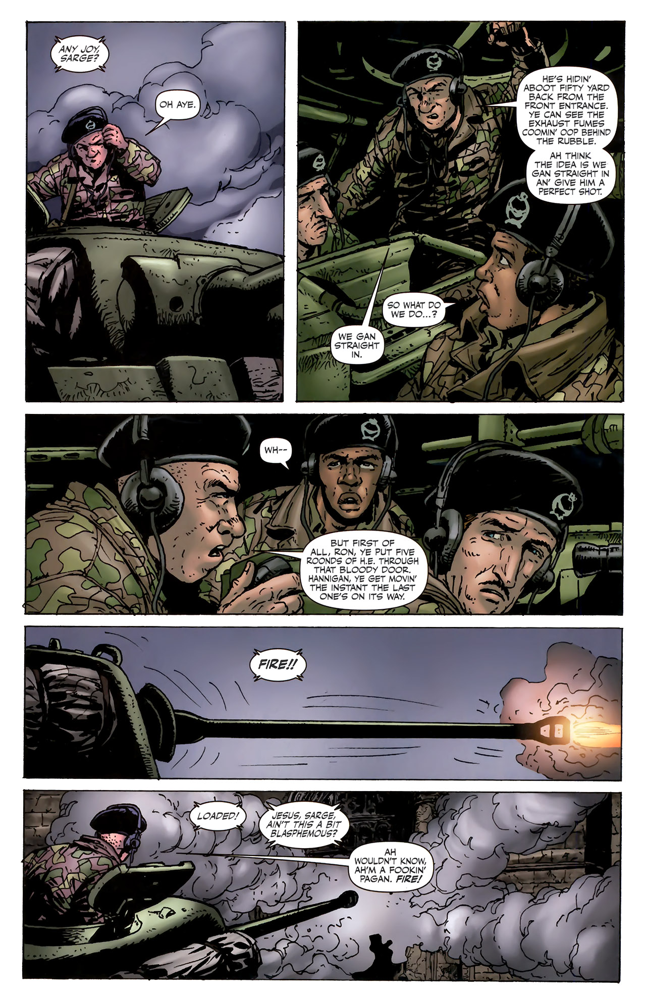 Read online Battlefields (2010) comic -  Issue #6 - 14