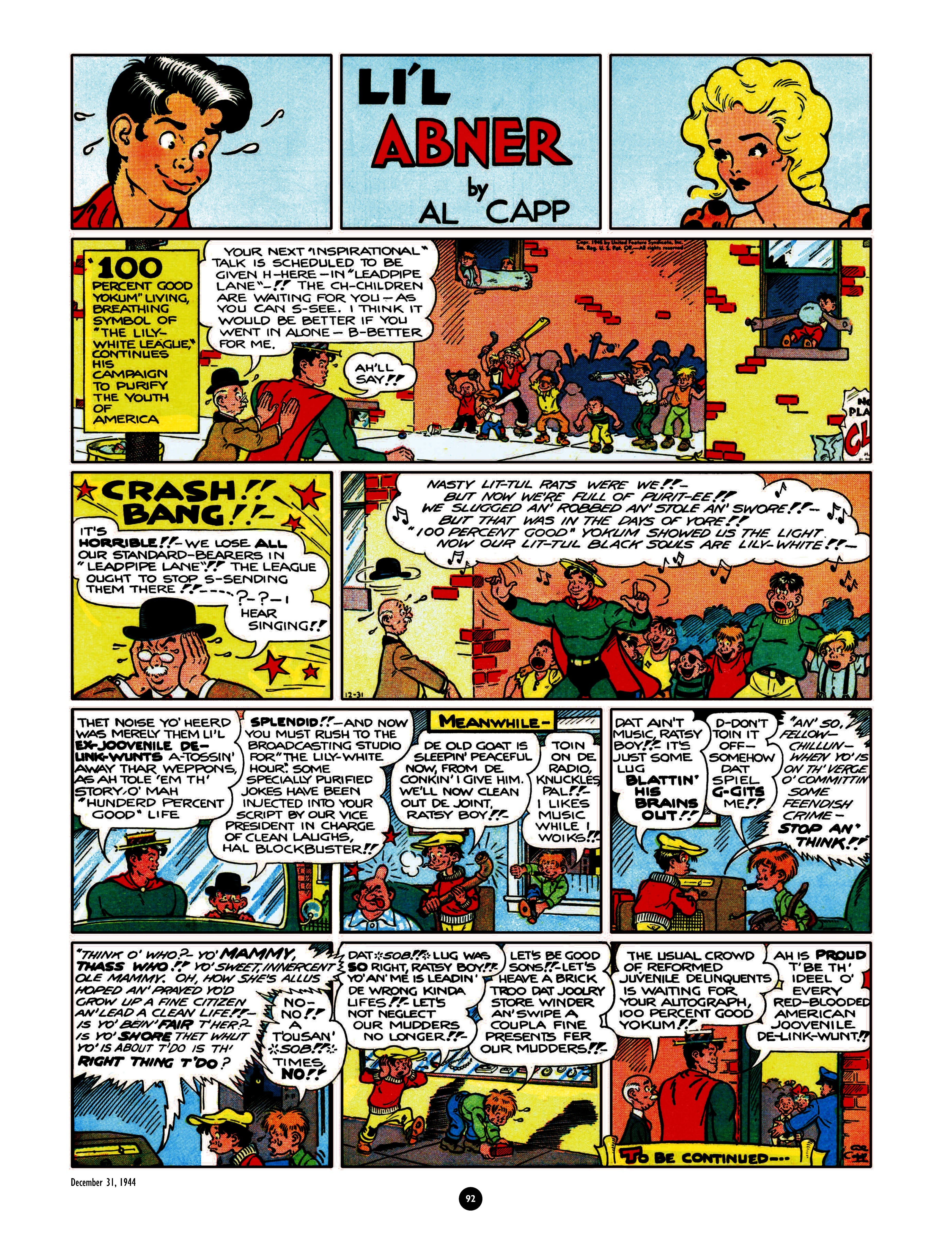 Read online Al Capp's Li'l Abner Complete Daily & Color Sunday Comics comic -  Issue # TPB 6 (Part 1) - 92