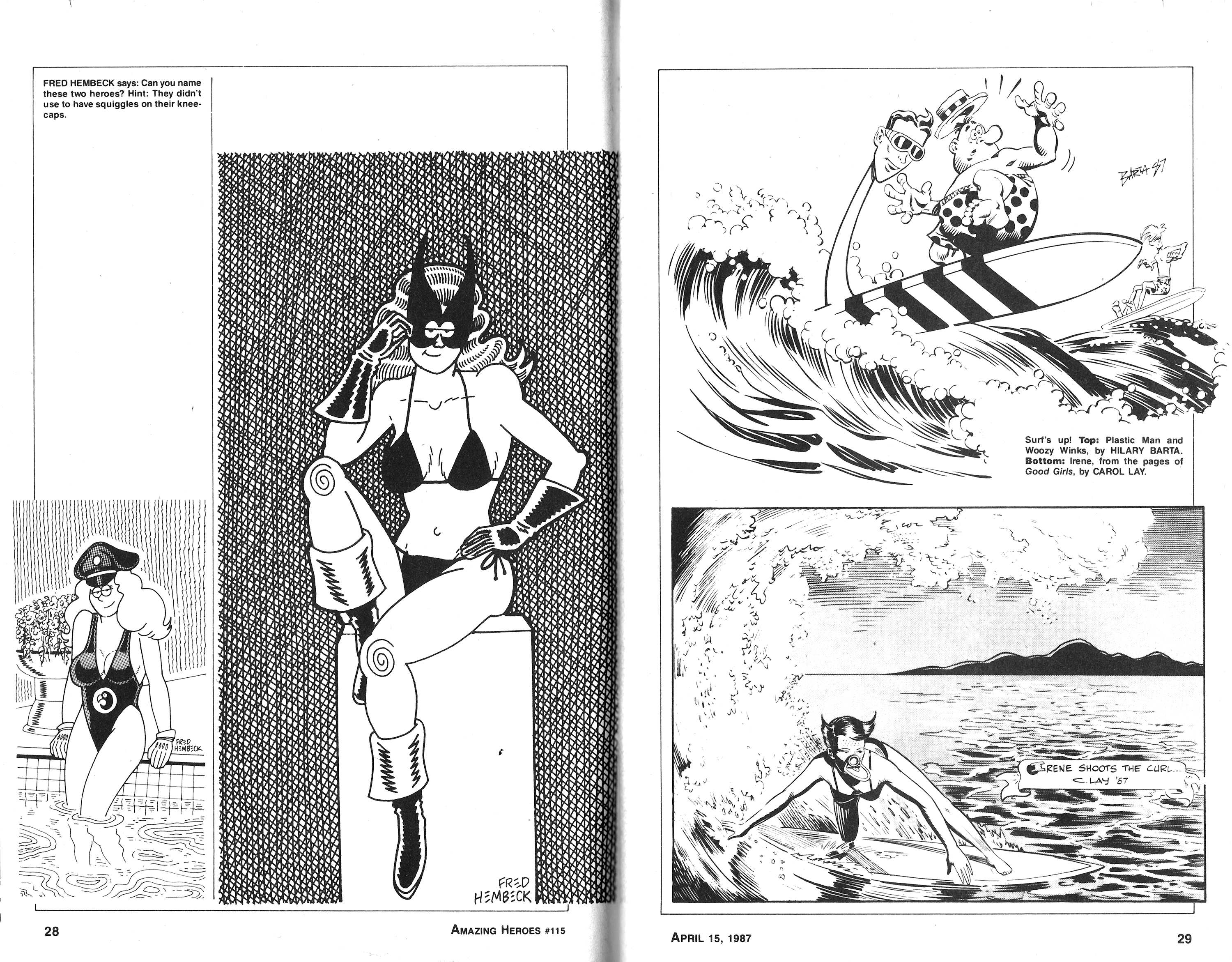 Read online Amazing Heroes comic -  Issue #115 - 15