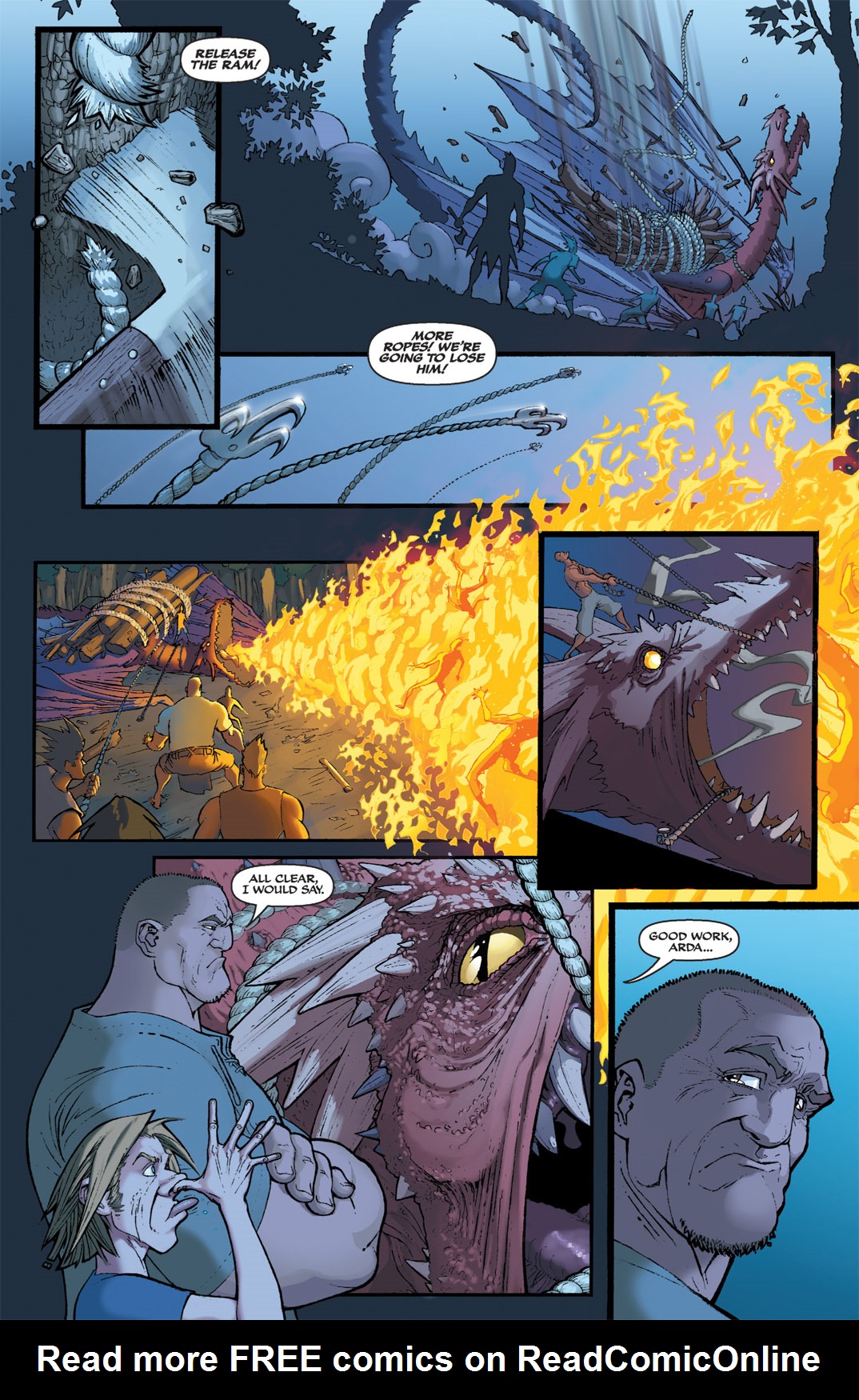 Read online Michael Turner's Soulfire: Dying Of The Light comic -  Issue # _TPB - 38