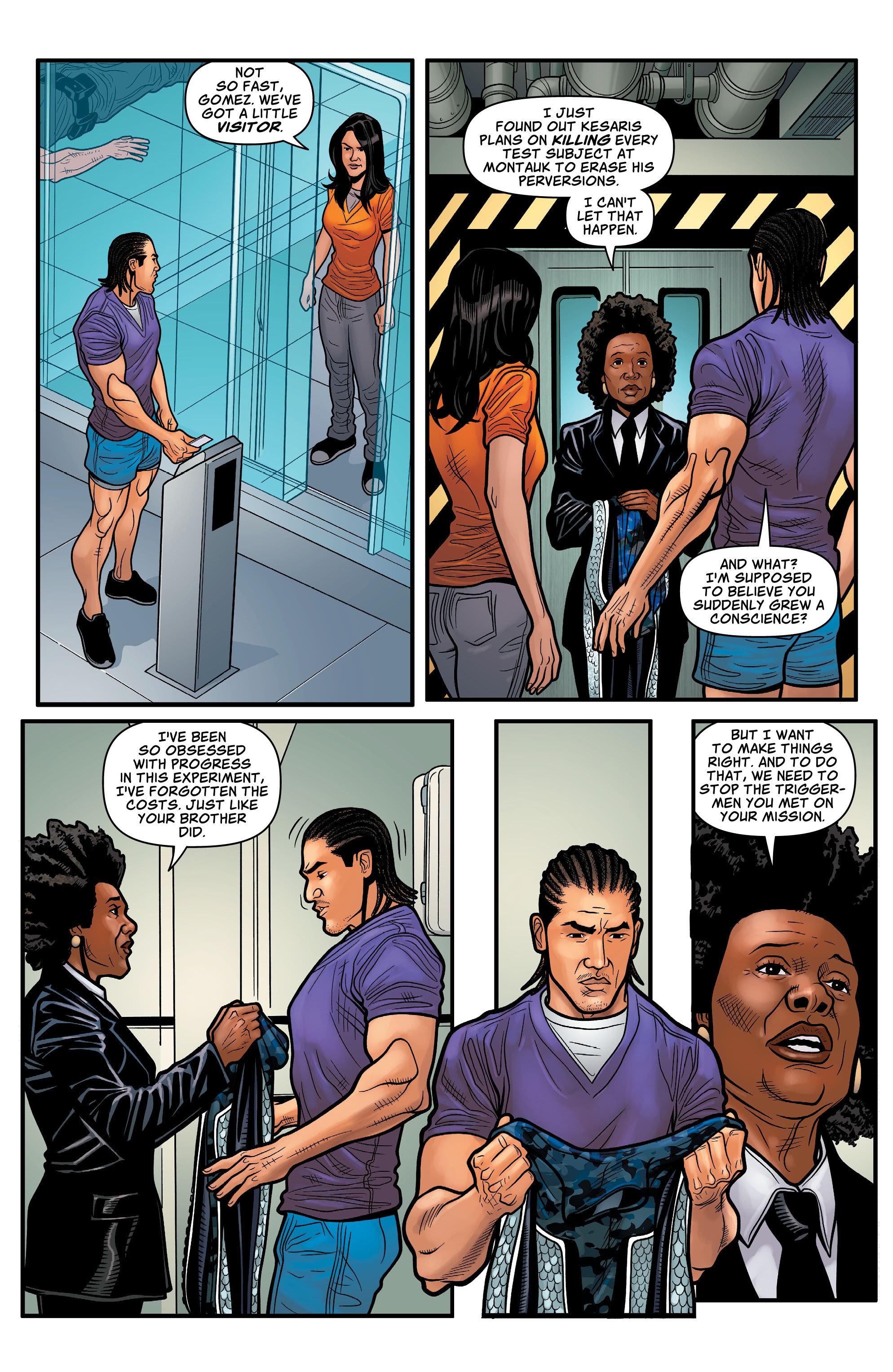Read online PhenomX comic -  Issue #4 - 6