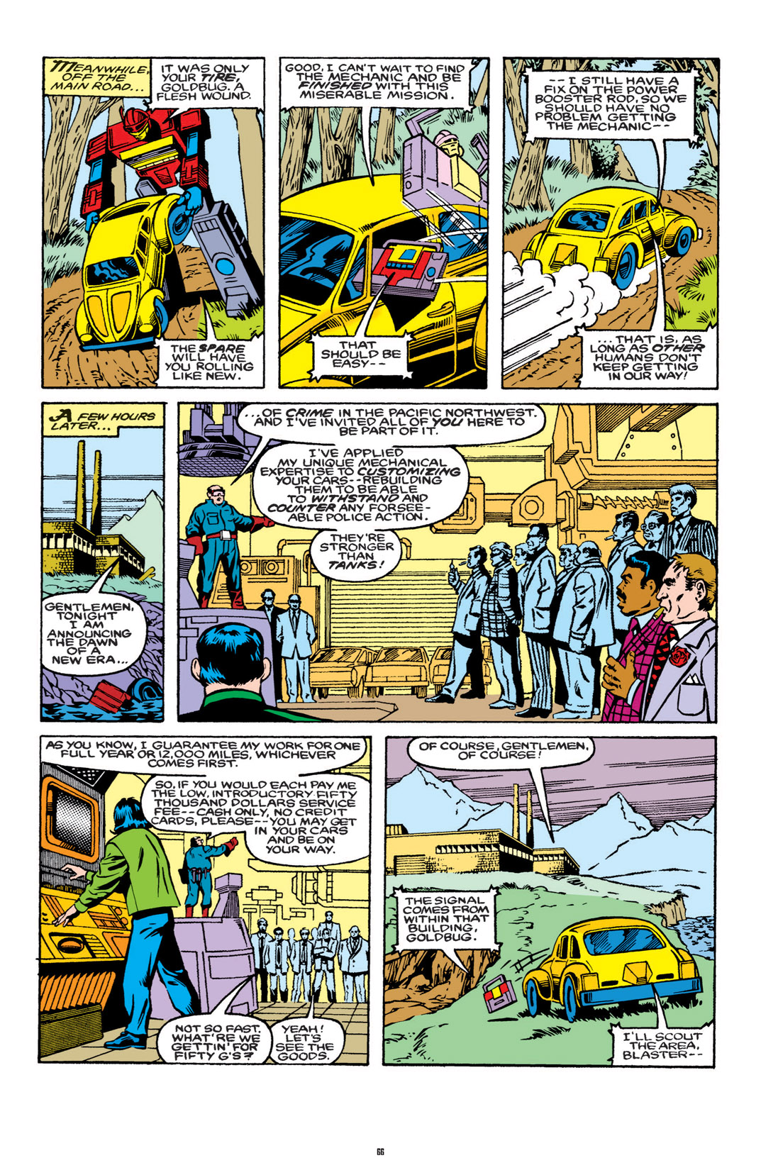 Read online The Transformers Classics comic -  Issue # TPB 3 - 67