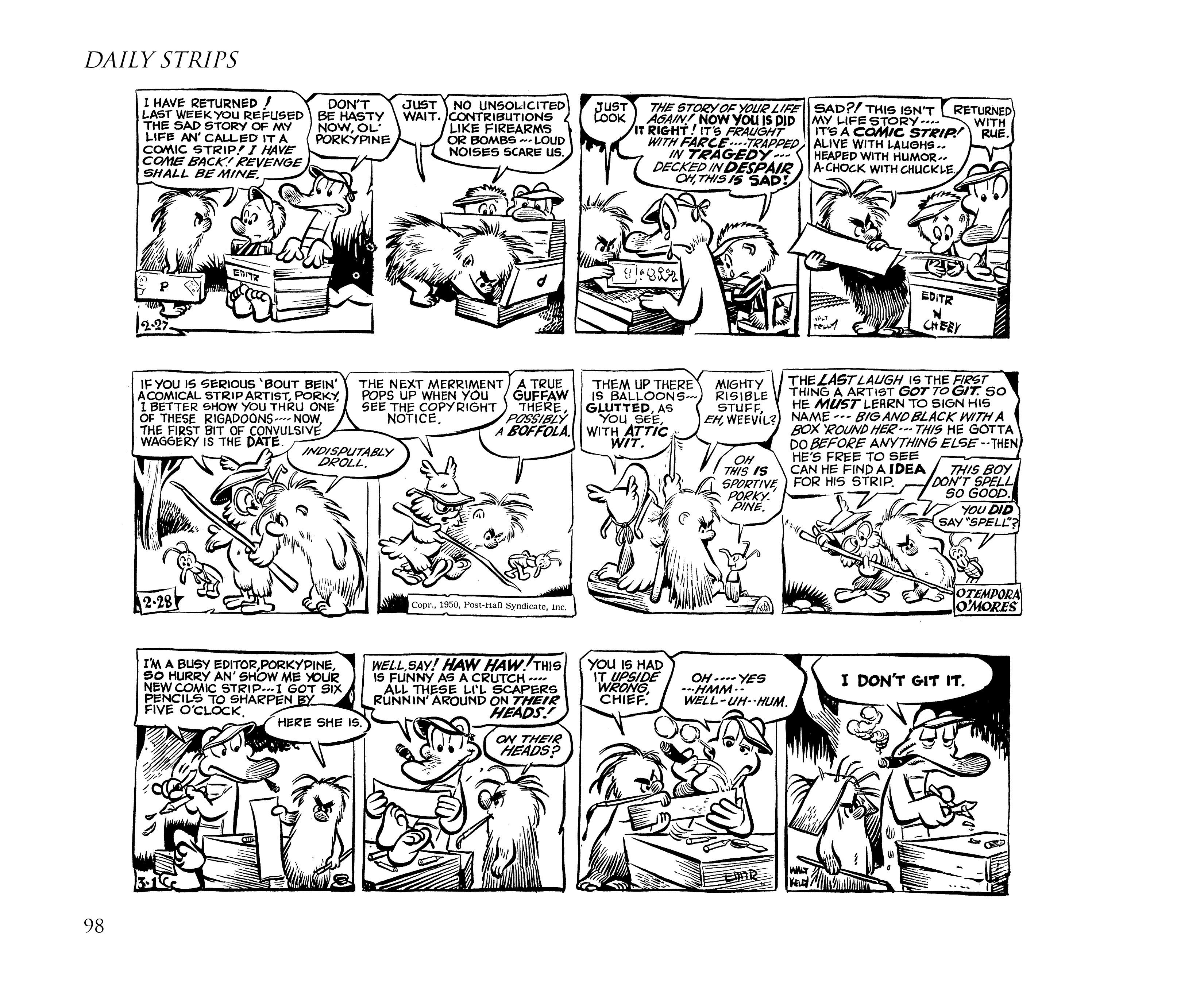 Read online Pogo by Walt Kelly: The Complete Syndicated Comic Strips comic -  Issue # TPB 1 (Part 2) - 16
