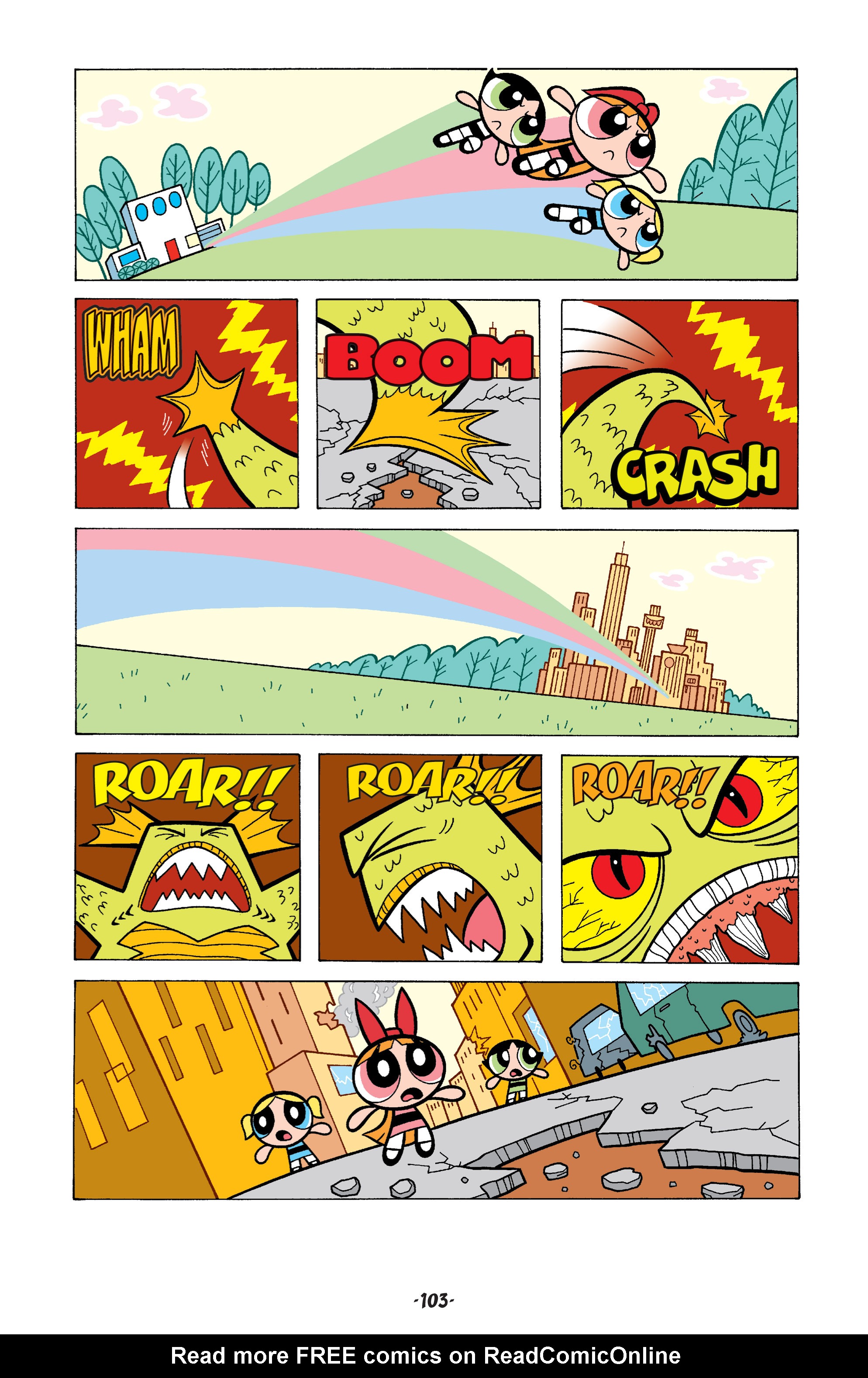 Read online Powerpuff Girls Classics comic -  Issue # TPB 2 - 104