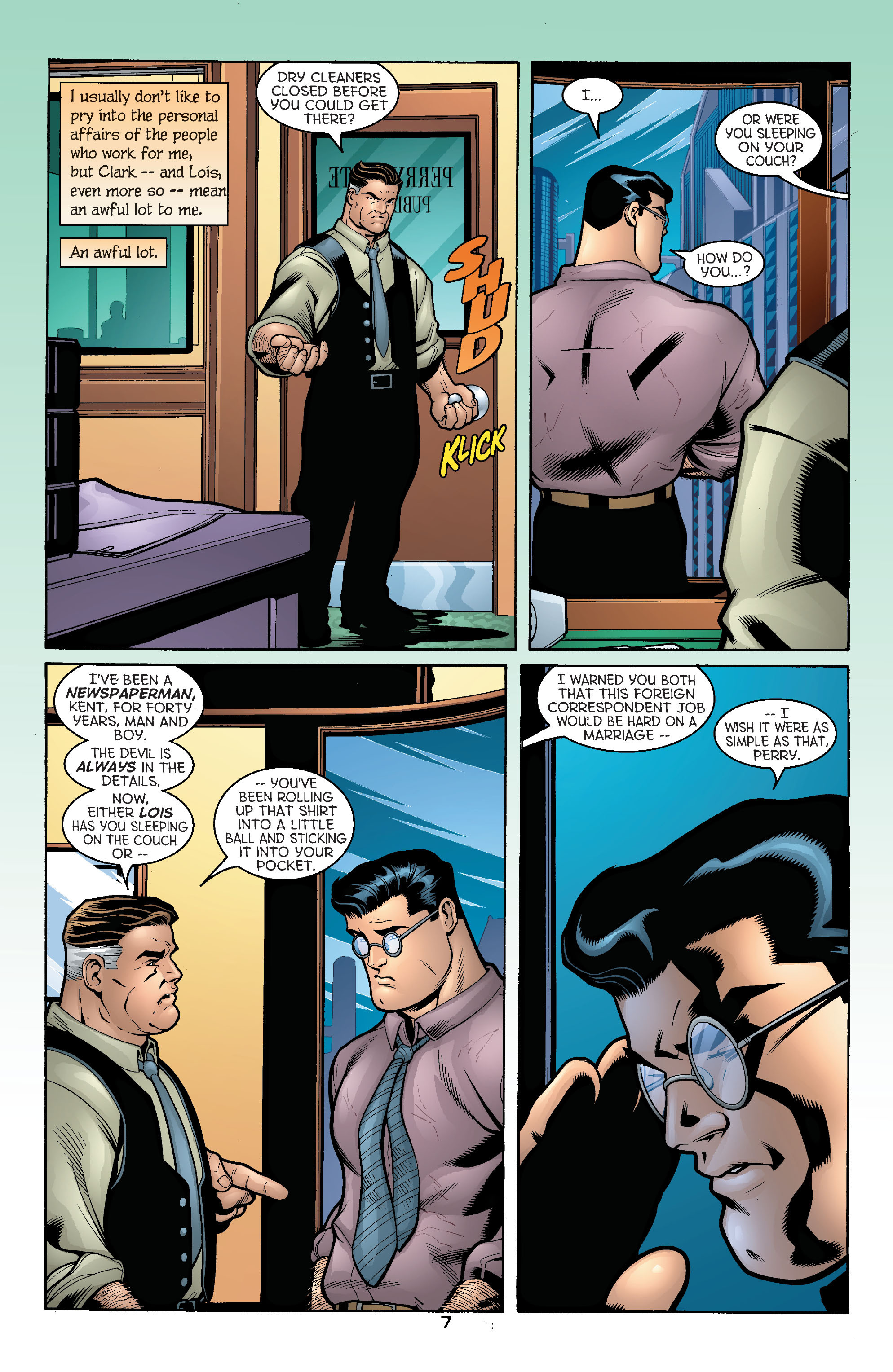 Read online Superman (1987) comic -  Issue #156 - 7