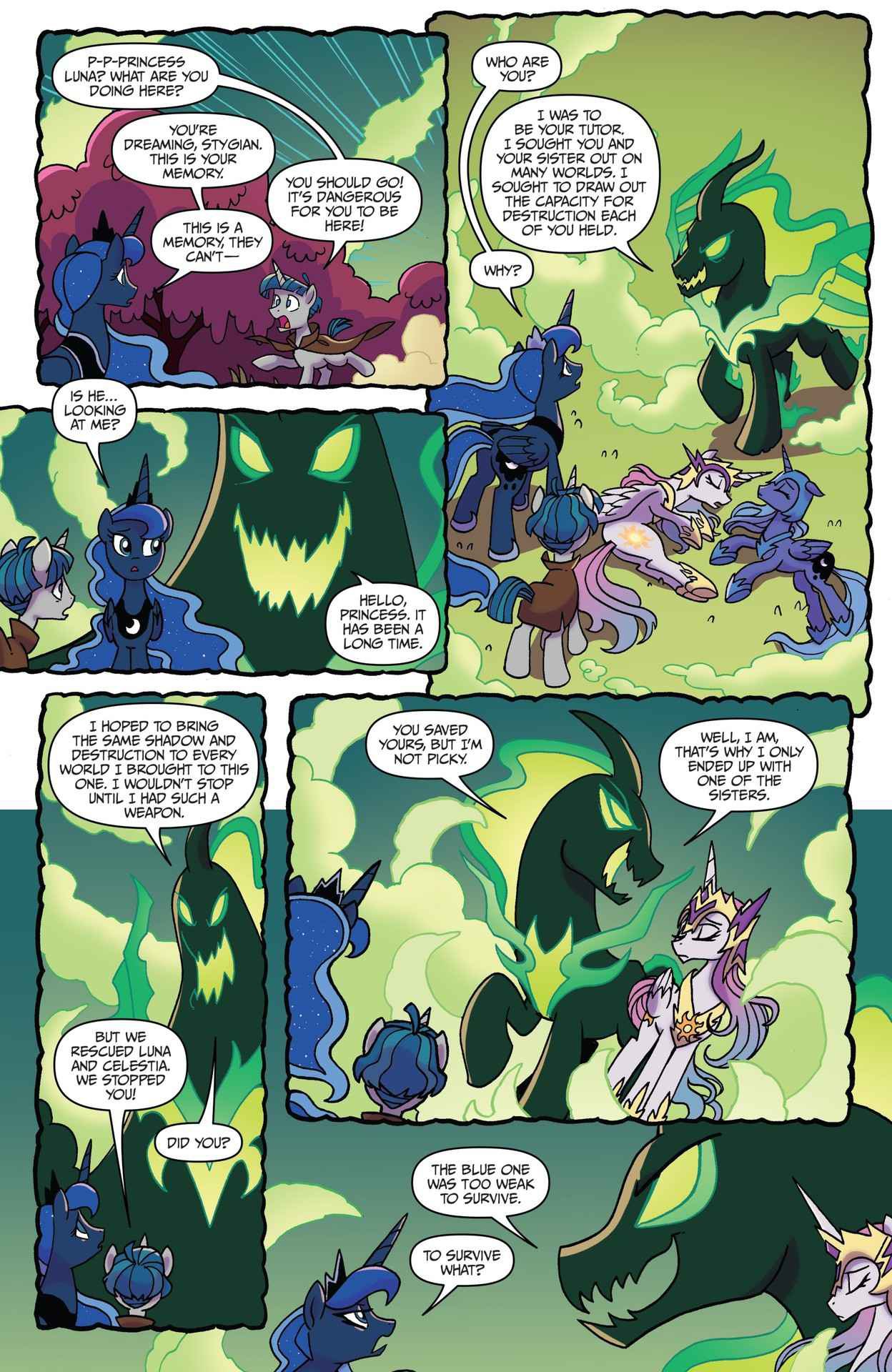 Read online My Little Pony: Nightmare Knights comic -  Issue #1 - 6