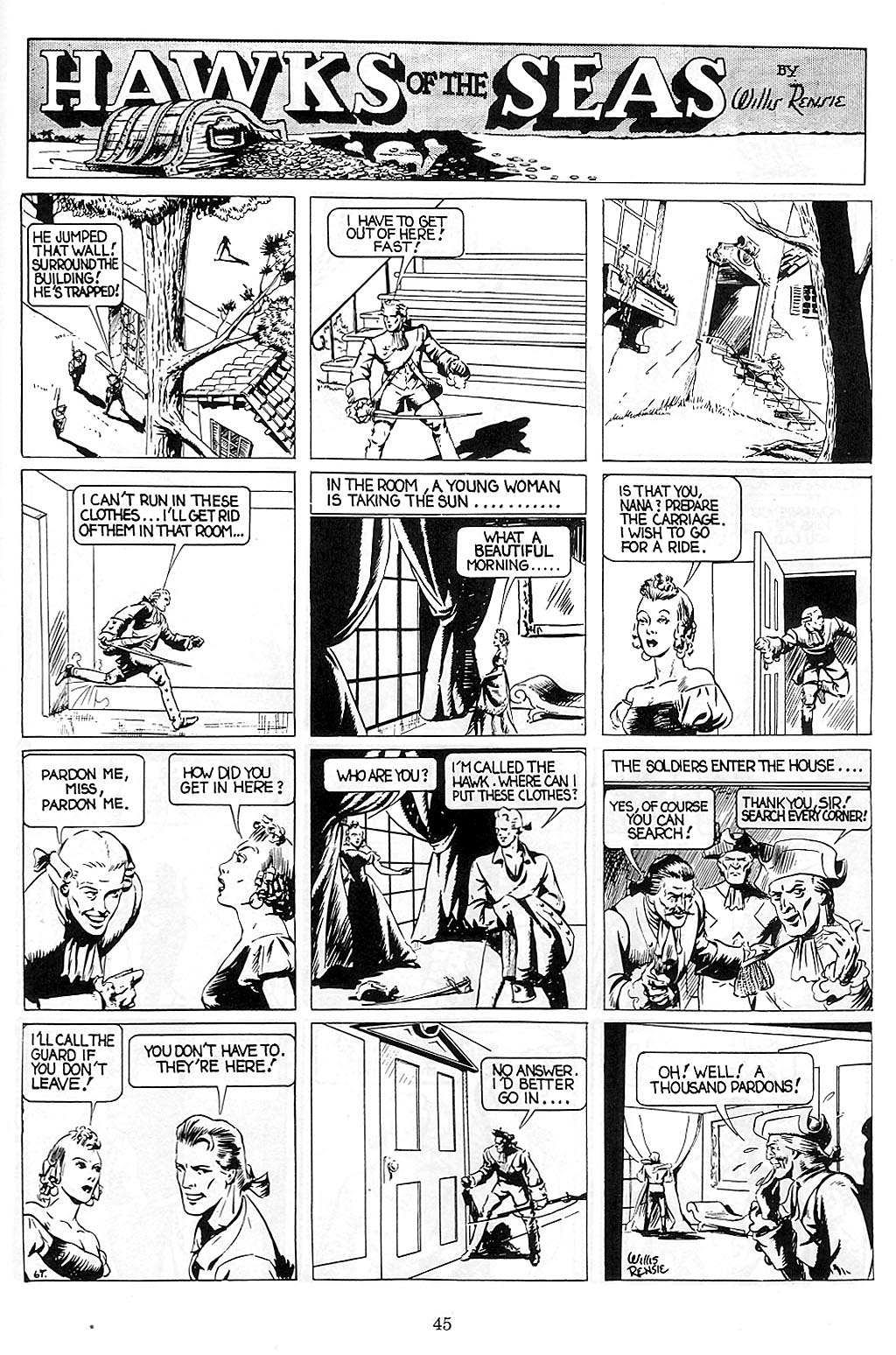 Read online Will Eisner's Hawks of the Seas comic -  Issue # TPB - 46
