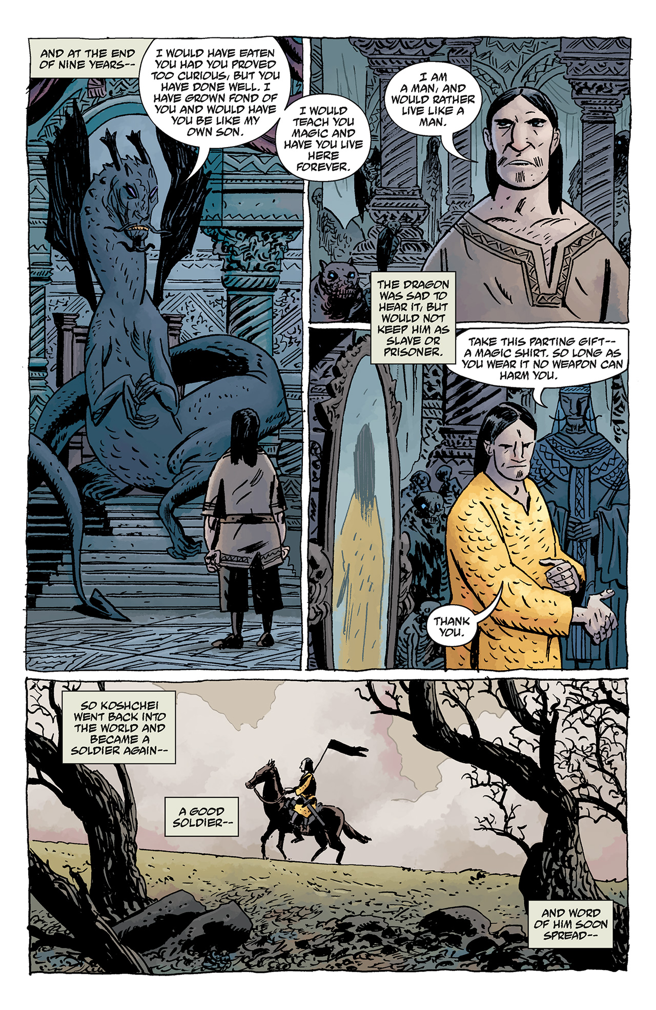 Read online Hellboy: The Wild Hunt comic -  Issue #2 - 24