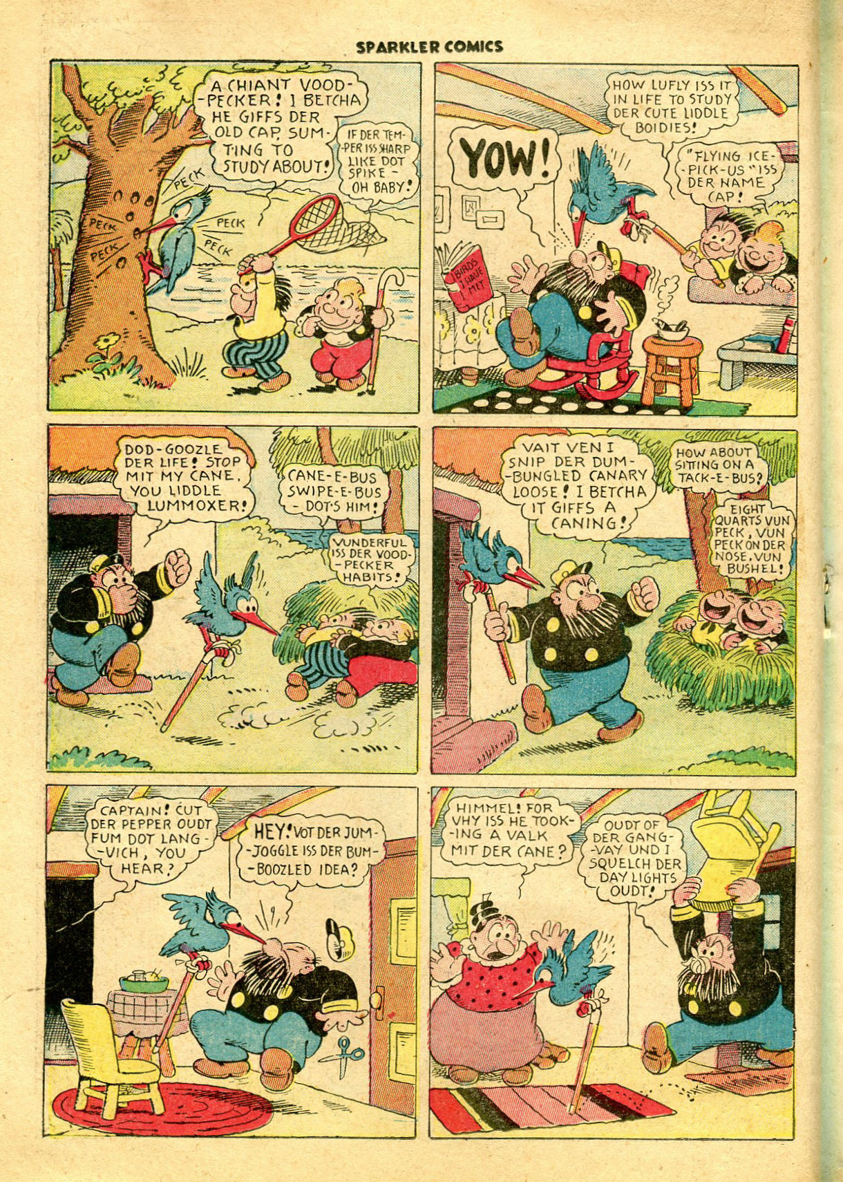 Read online Sparkler Comics comic -  Issue #30 - 30