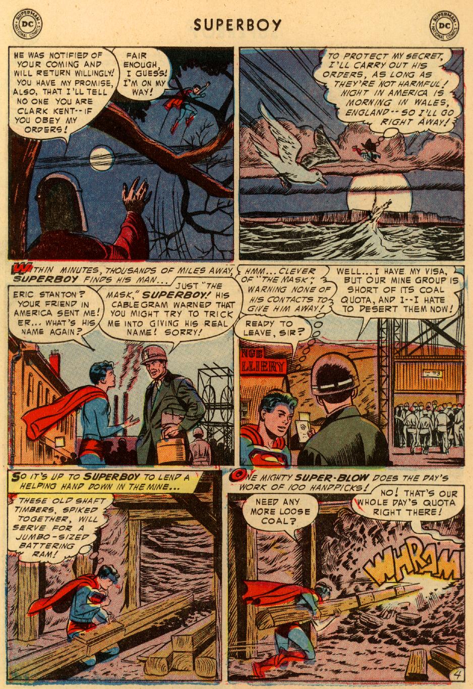 Read online Superboy (1949) comic -  Issue #36 - 29