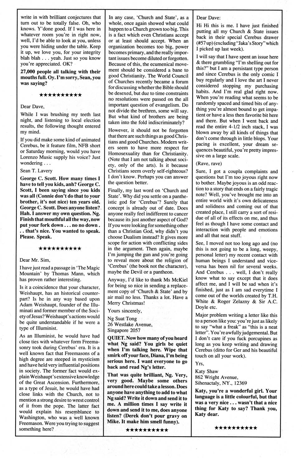 Cerebus Issue #118 #117 - English 24