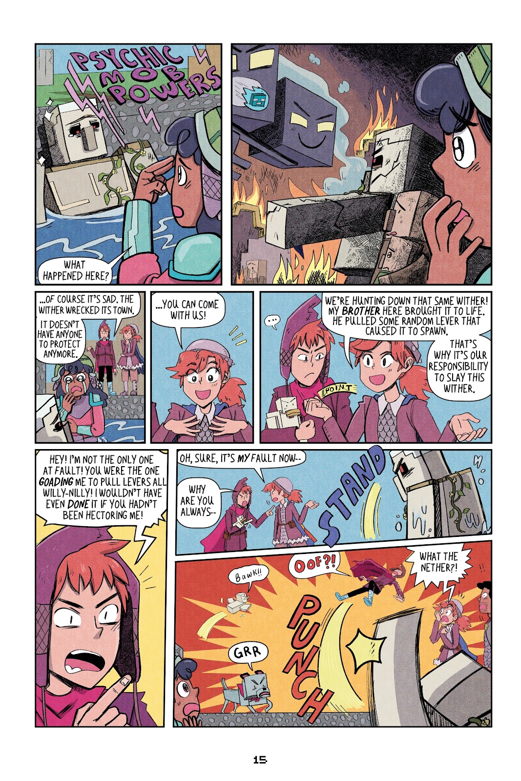 Minecraft: Wither Without You issue TPB 3 - Page 17