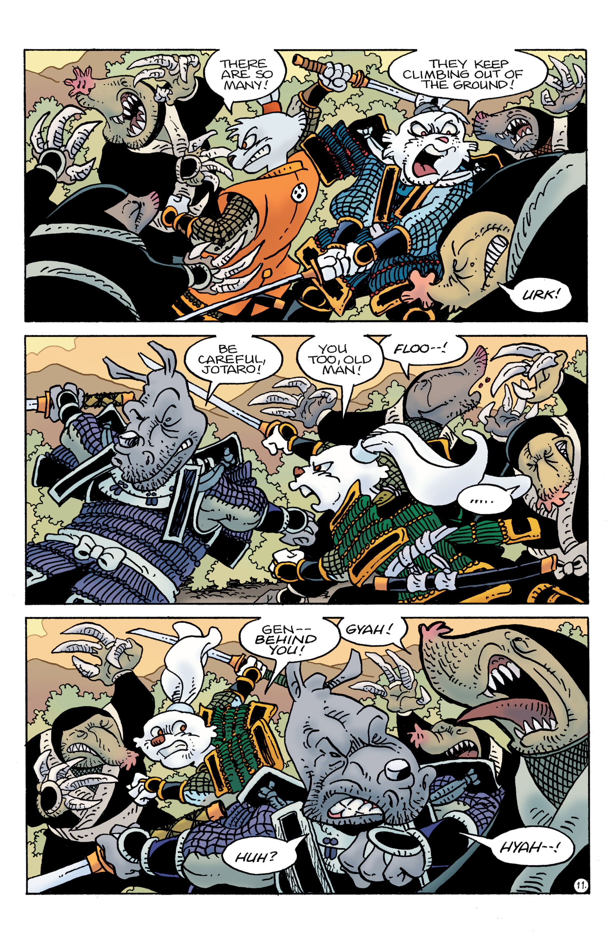 Read online Teenage Mutant Ninja Turtles/Usagi Yojimbo: WhereWhen comic -  Issue #3 - 13